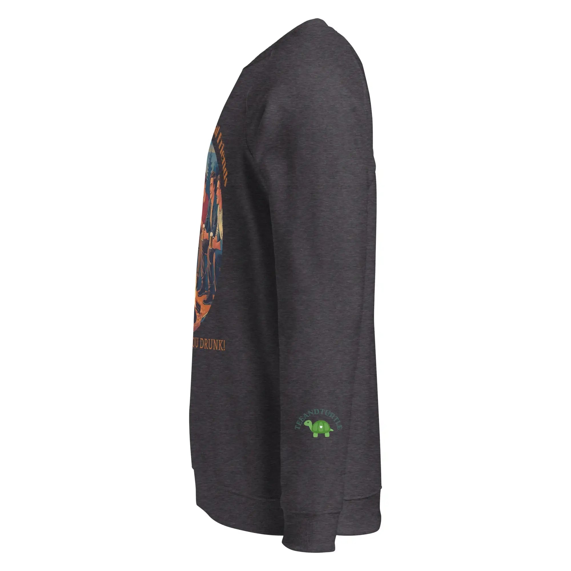Real Friends | Eco-Friendly | Premium Sweatshirt | TeeandTurtle | Sustainable