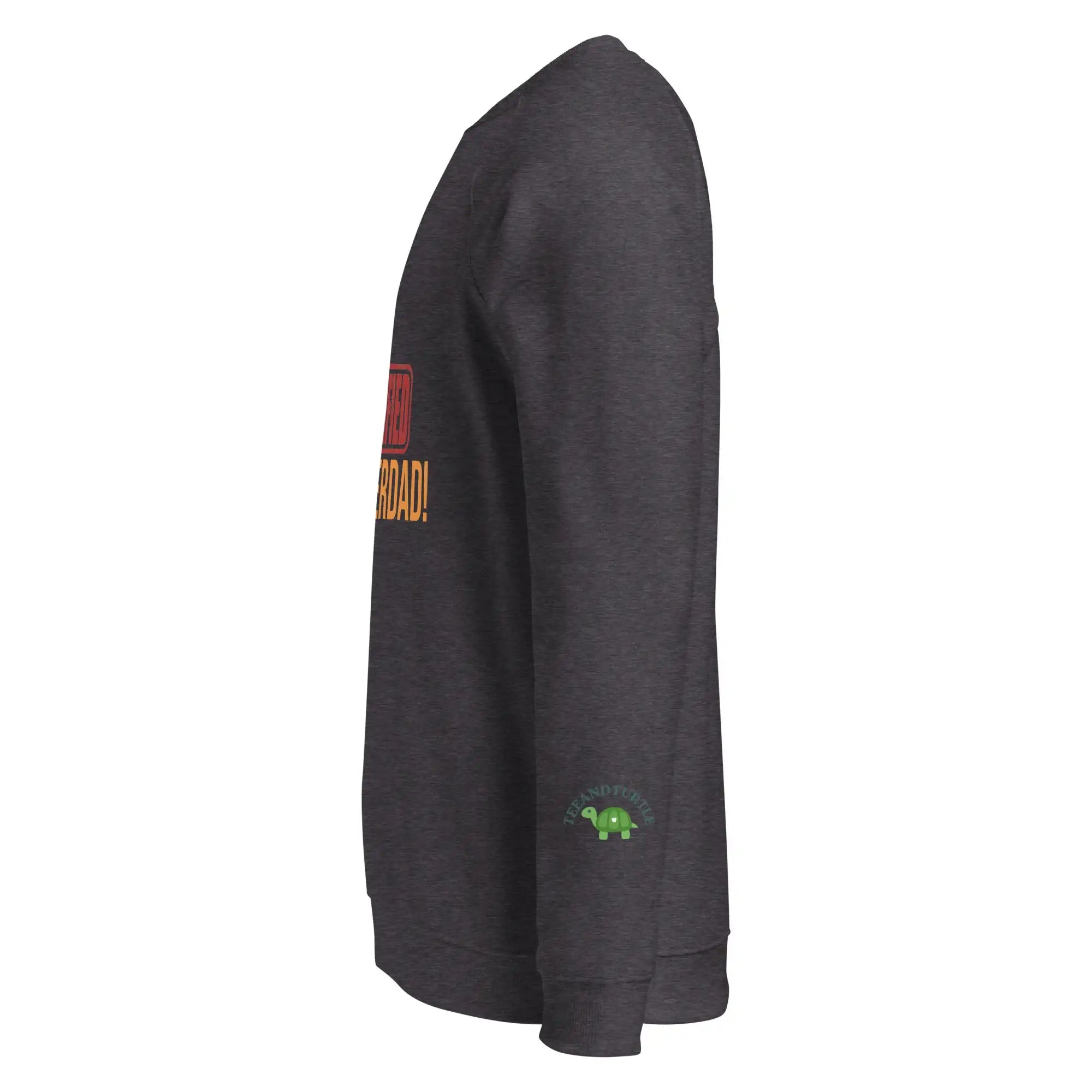 Certified Superdad | Eco-Friendly | Premium Sweatshirt | TeeandTurtle | Sustainable