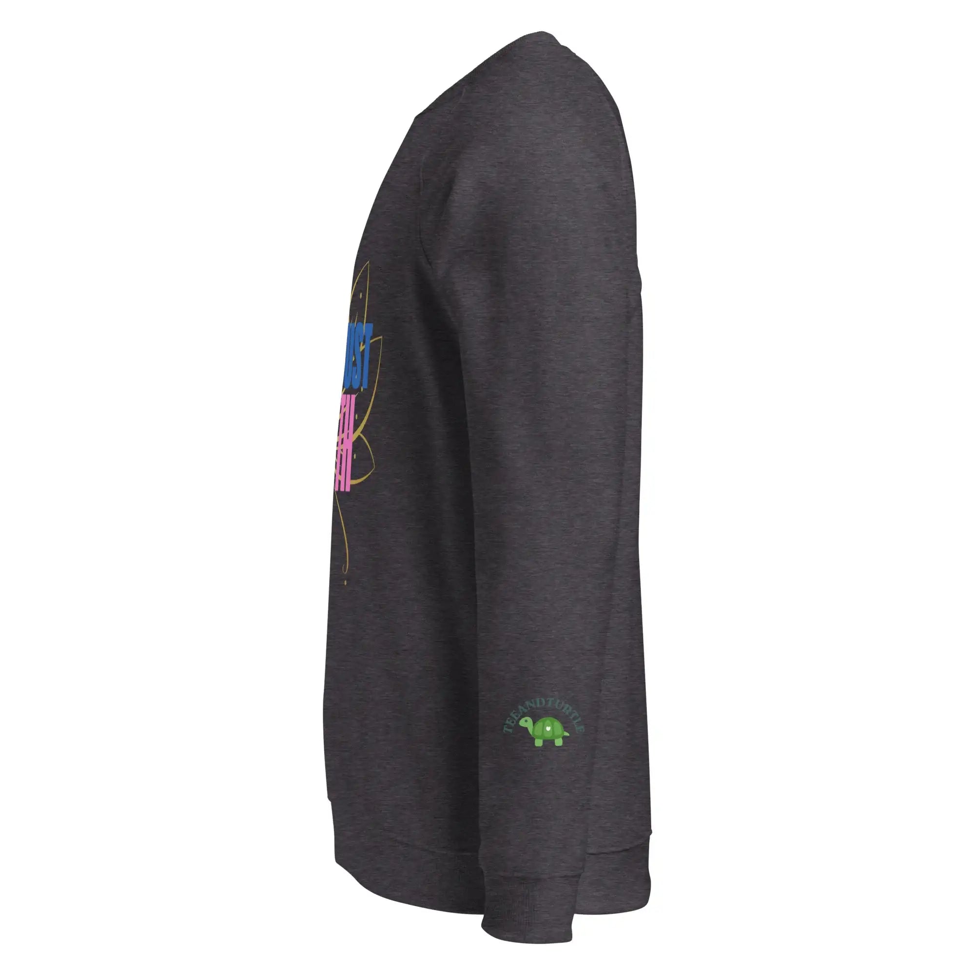Stress I Just Myth | Eco-Friendly | Premium Sweatshirt | TeeandTurtle | Sustainable