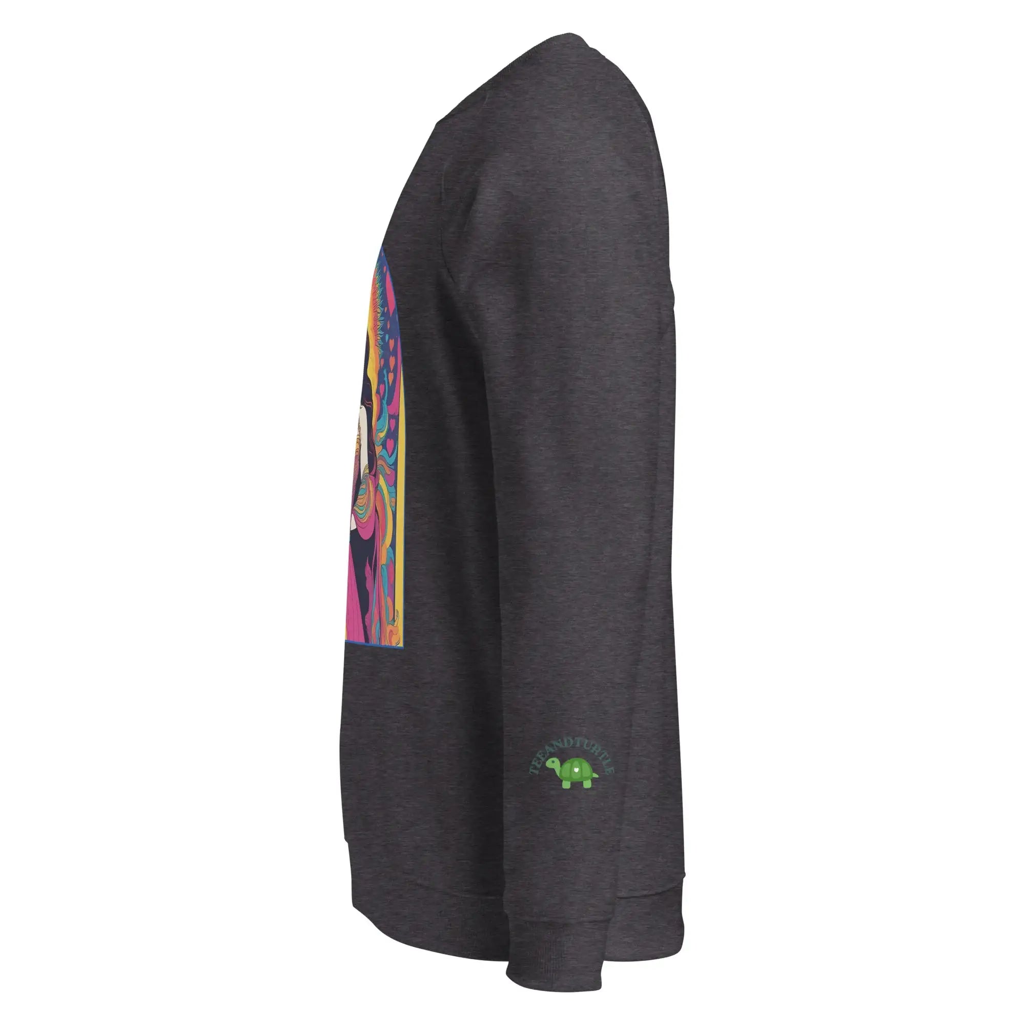 Modern Queen of Hearts | Eco-Friendly | Premium Sweatshirt | TeeandTurtle | Sustainable