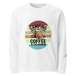 Camping | Eco-Friendly | Premium Sweatshirt | TeeandTurtle | Sustainable