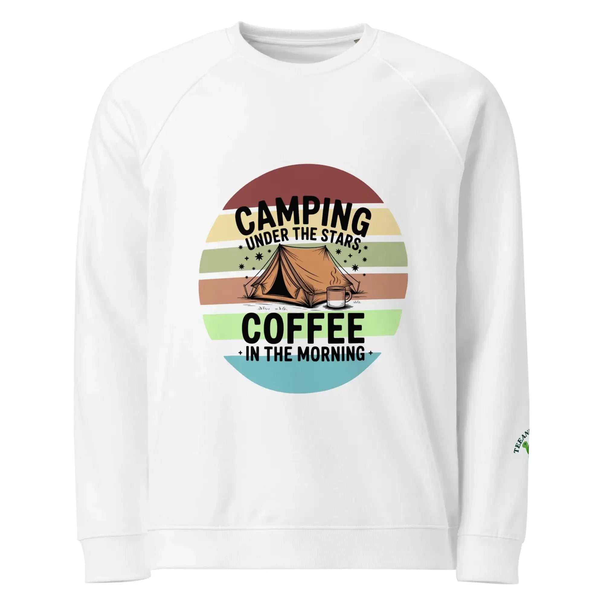 Camping | Eco-Friendly | Premium Sweatshirt | TeeandTurtle | Sustainable