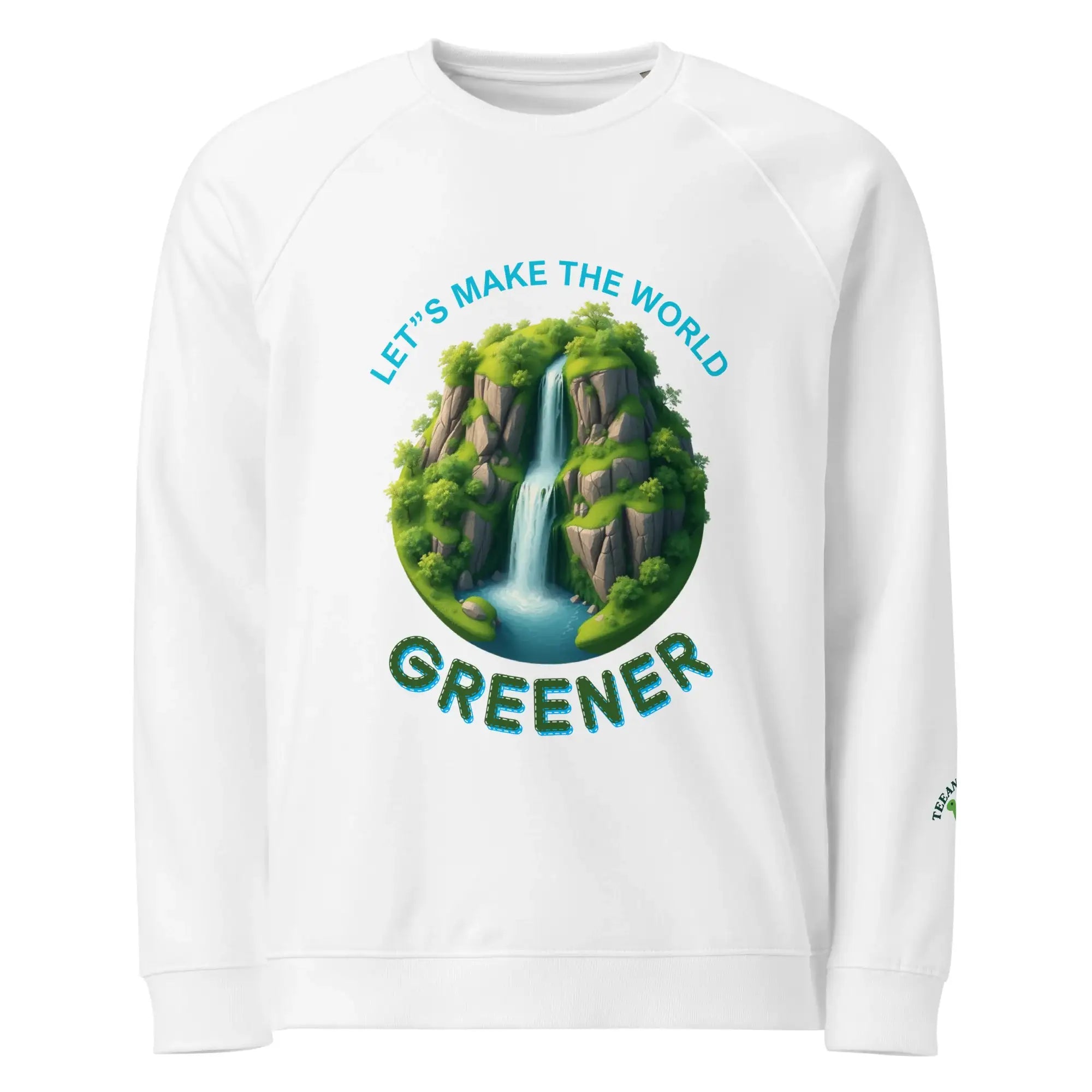 Make World Greener | Eco-Friendly | Premium Sweatshirt | TeeandTurtle | Sustainable