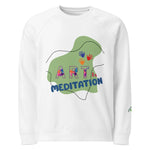 Art Is Meditation | Eco-Friendly | Premium Sweatshirt | TeeandTurtle | Sustainable