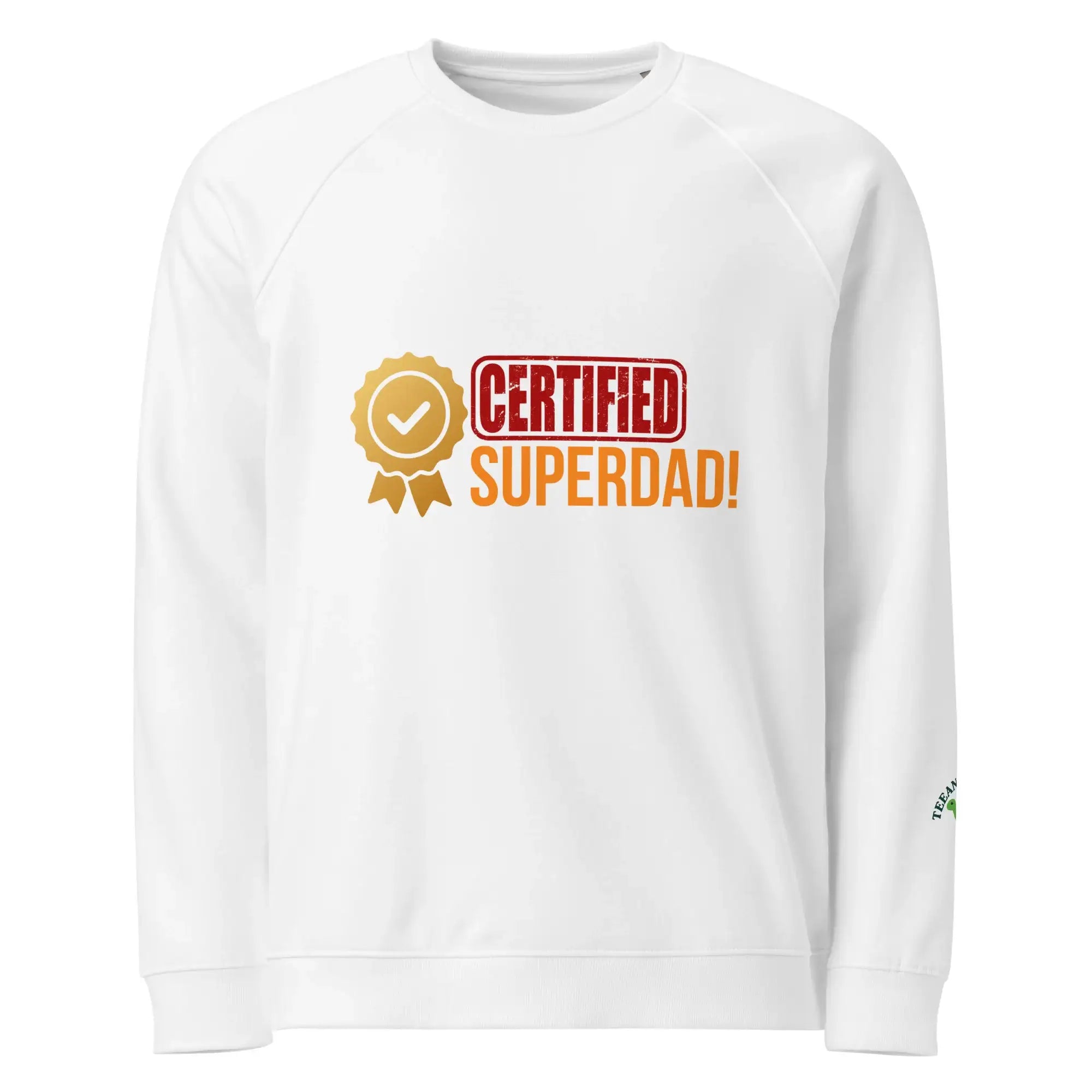 Certified Superdad | Eco-Friendly | Premium Sweatshirt | TeeandTurtle | Sustainable