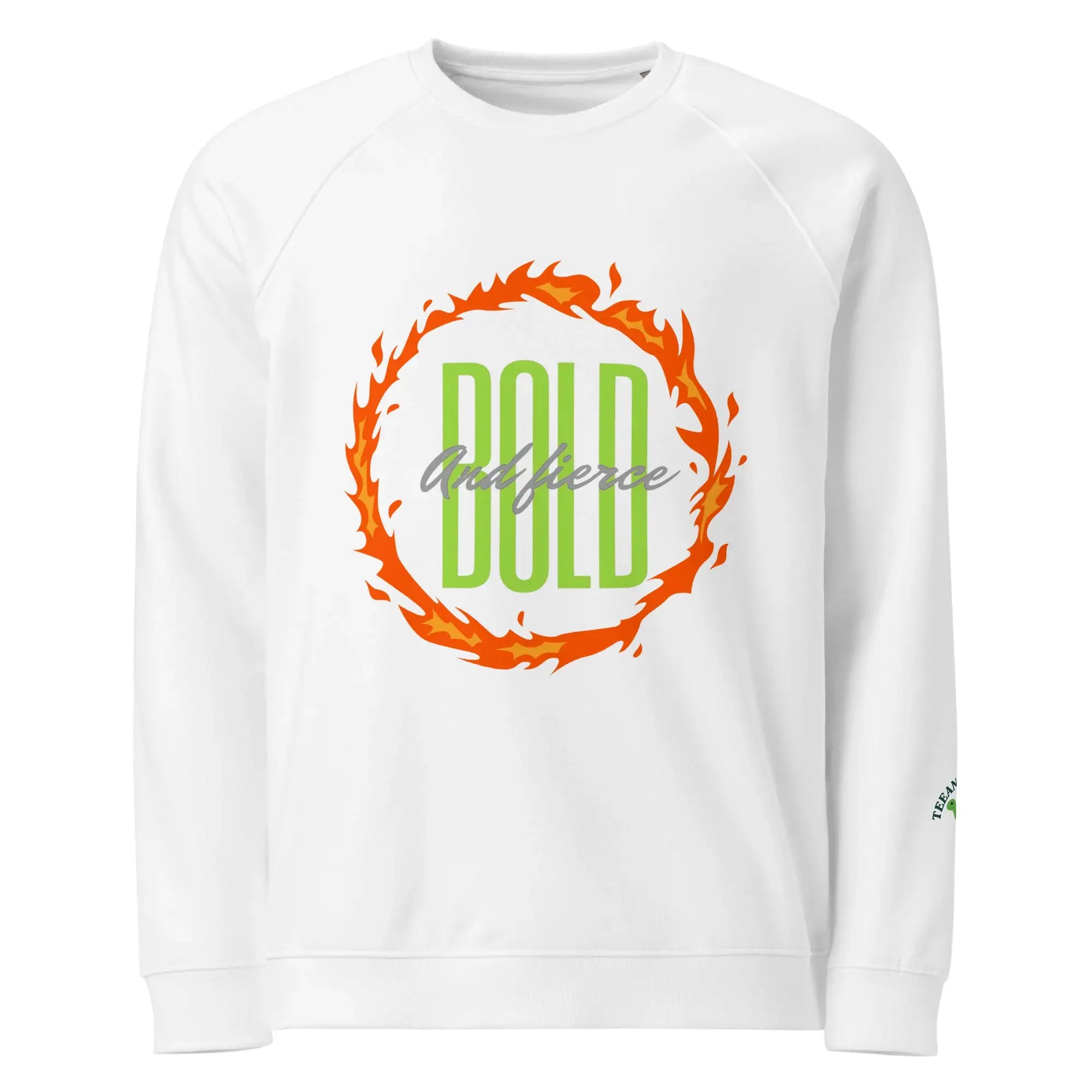 Bold And Fierce | Eco-Friendly | Premium Sweatshirt | TeeandTurtle | Sustainable