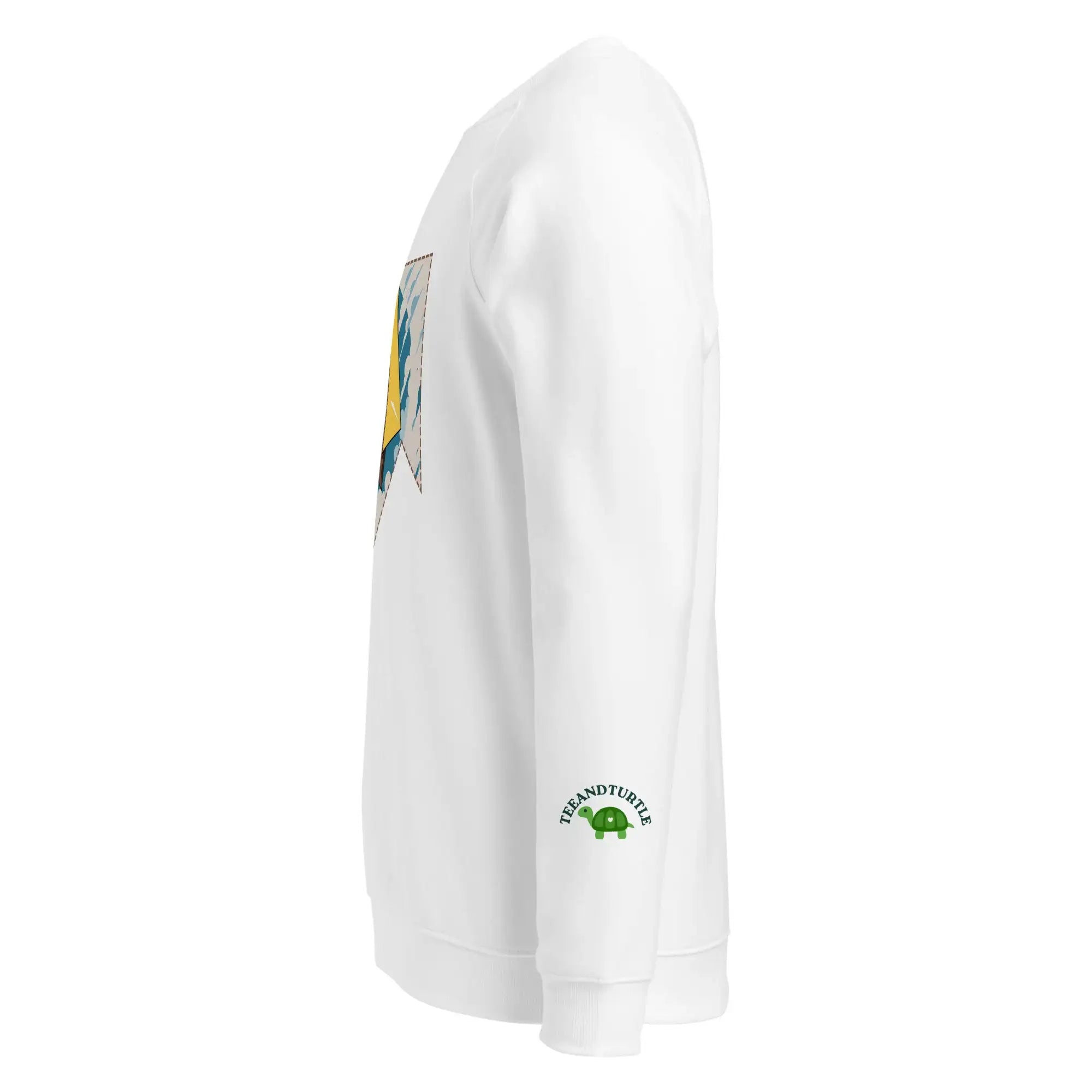 Go With The Flow | Eco-Friendly | Premium Sweatshirt | TeeandTurtle | Sustainable