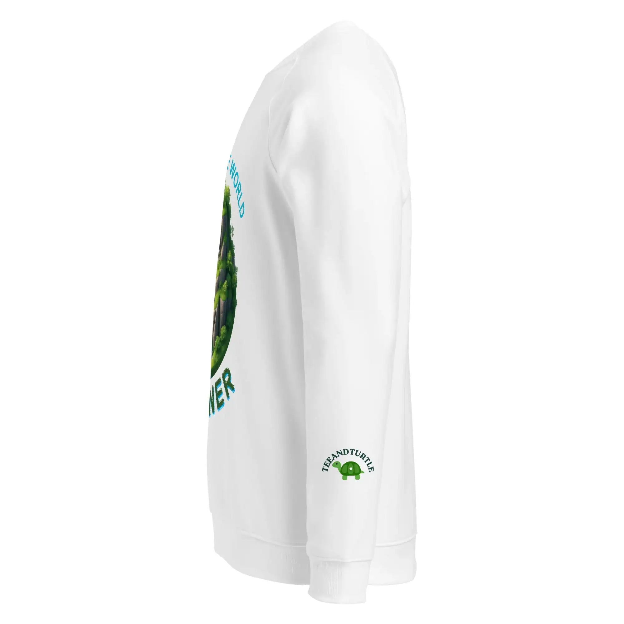Make World Greener | Eco-Friendly | Premium Sweatshirt | TeeandTurtle | Sustainable