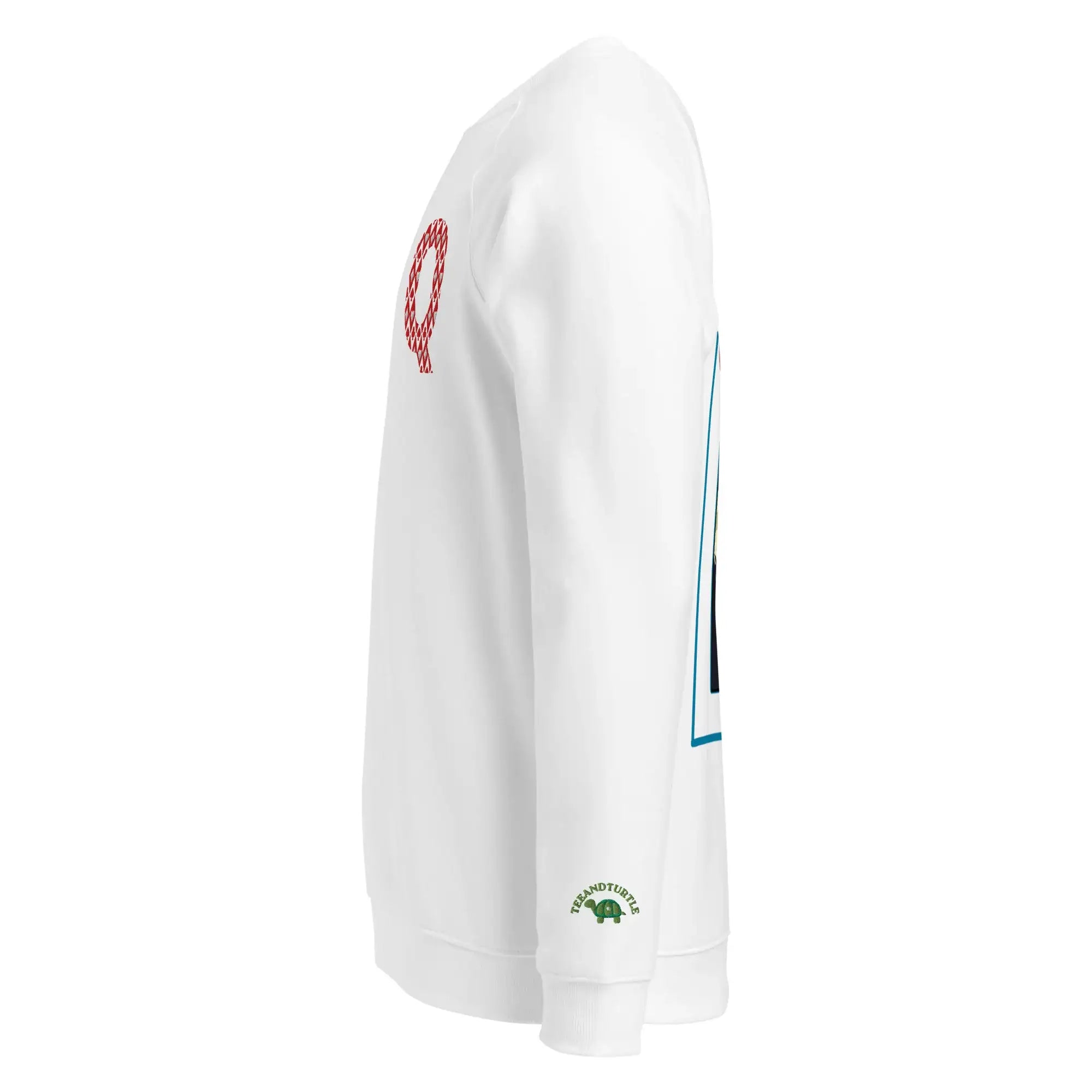 Queen Of Cards | Eco-Friendly | Embroidered Sweatshirt | TeeandTurtle | Sustainable