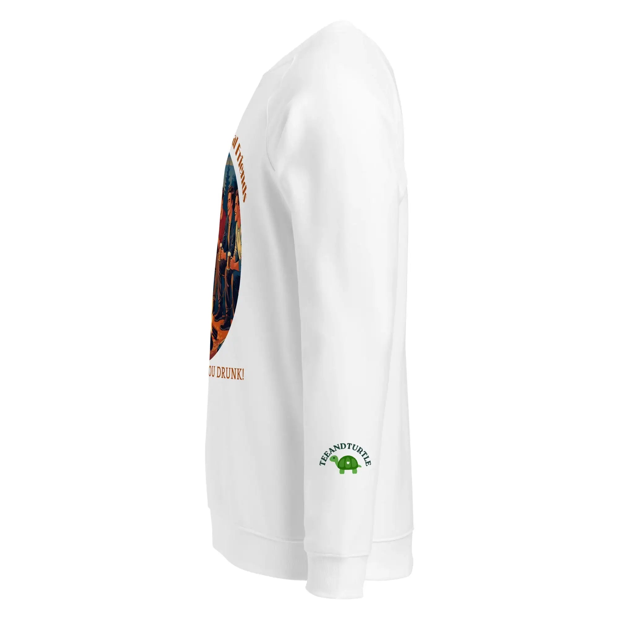 Real Friends | Eco-Friendly | Premium Sweatshirt | TeeandTurtle | Sustainable