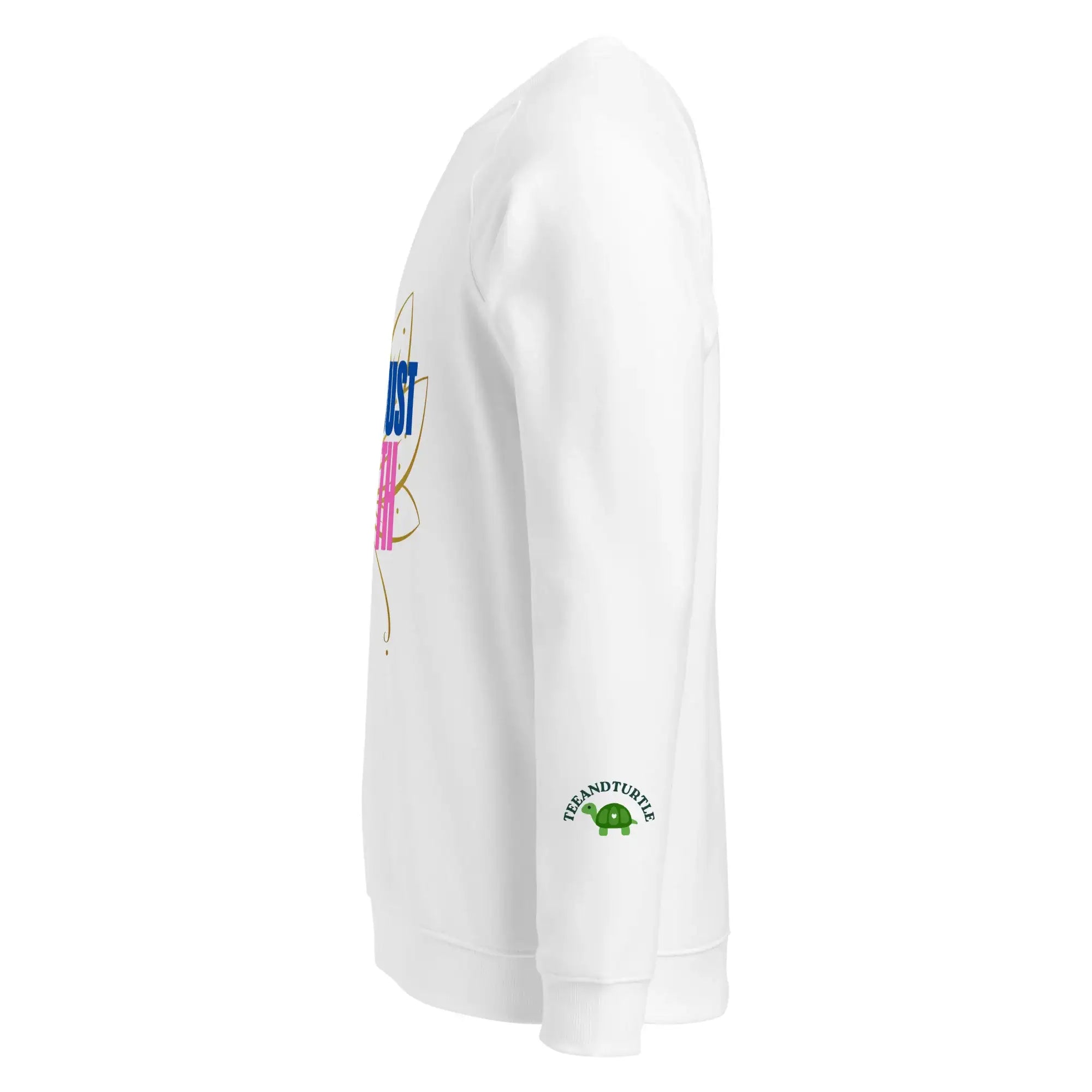 Stress I Just Myth | Eco-Friendly | Premium Sweatshirt | TeeandTurtle | Sustainable