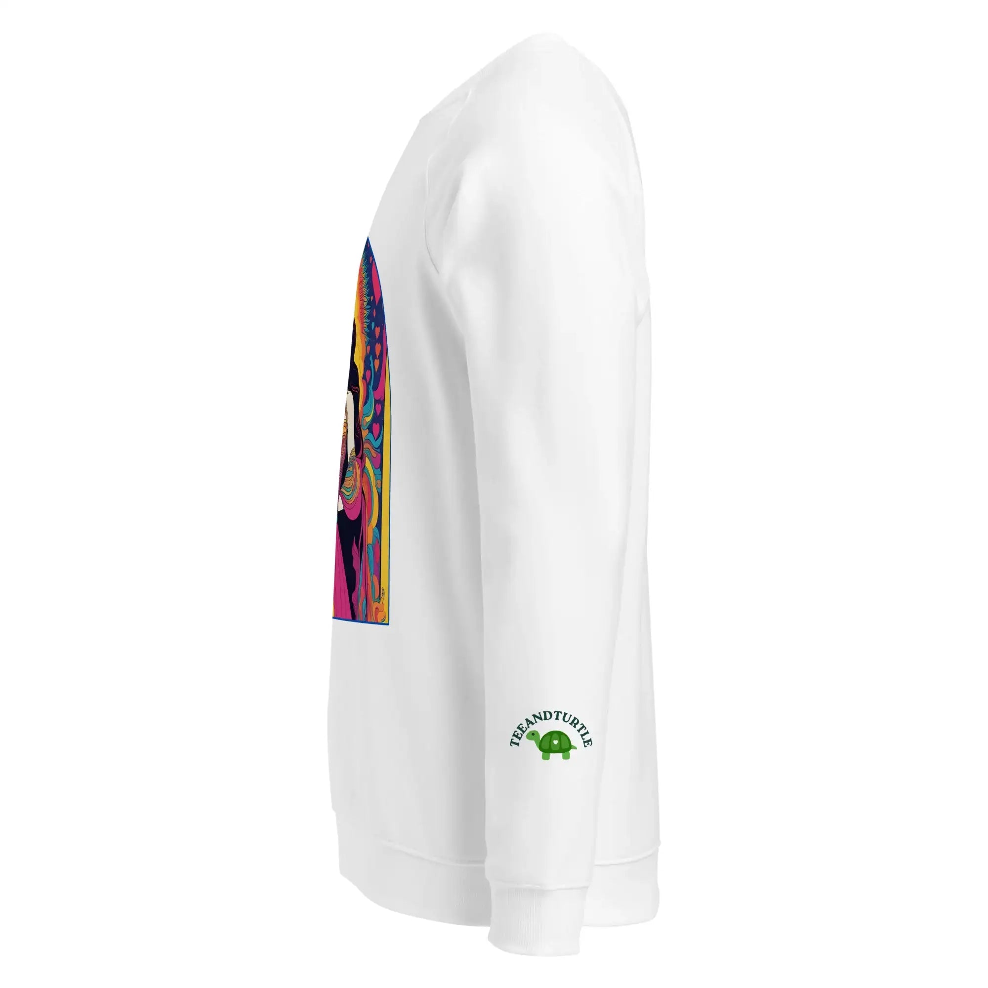 Modern Queen of Hearts | Eco-Friendly | Premium Sweatshirt | TeeandTurtle | Sustainable