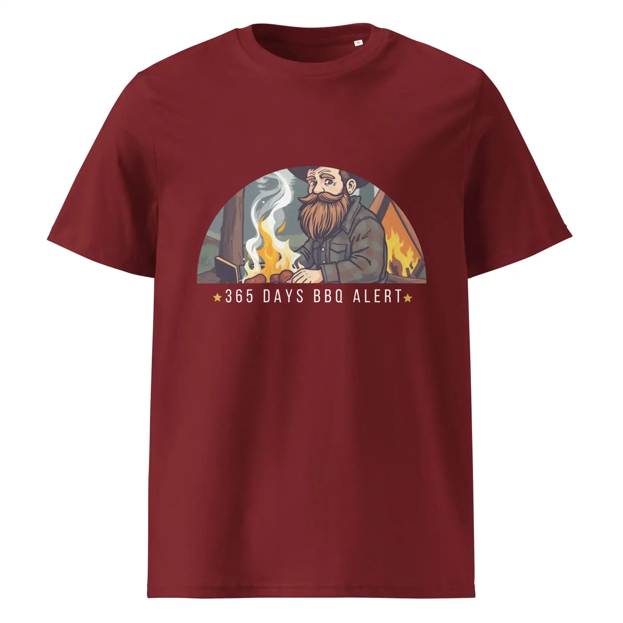 BBQ Alert | Eco-Friendly | Heavy Weight T-shirt | TeeandTurtle | Sustainable