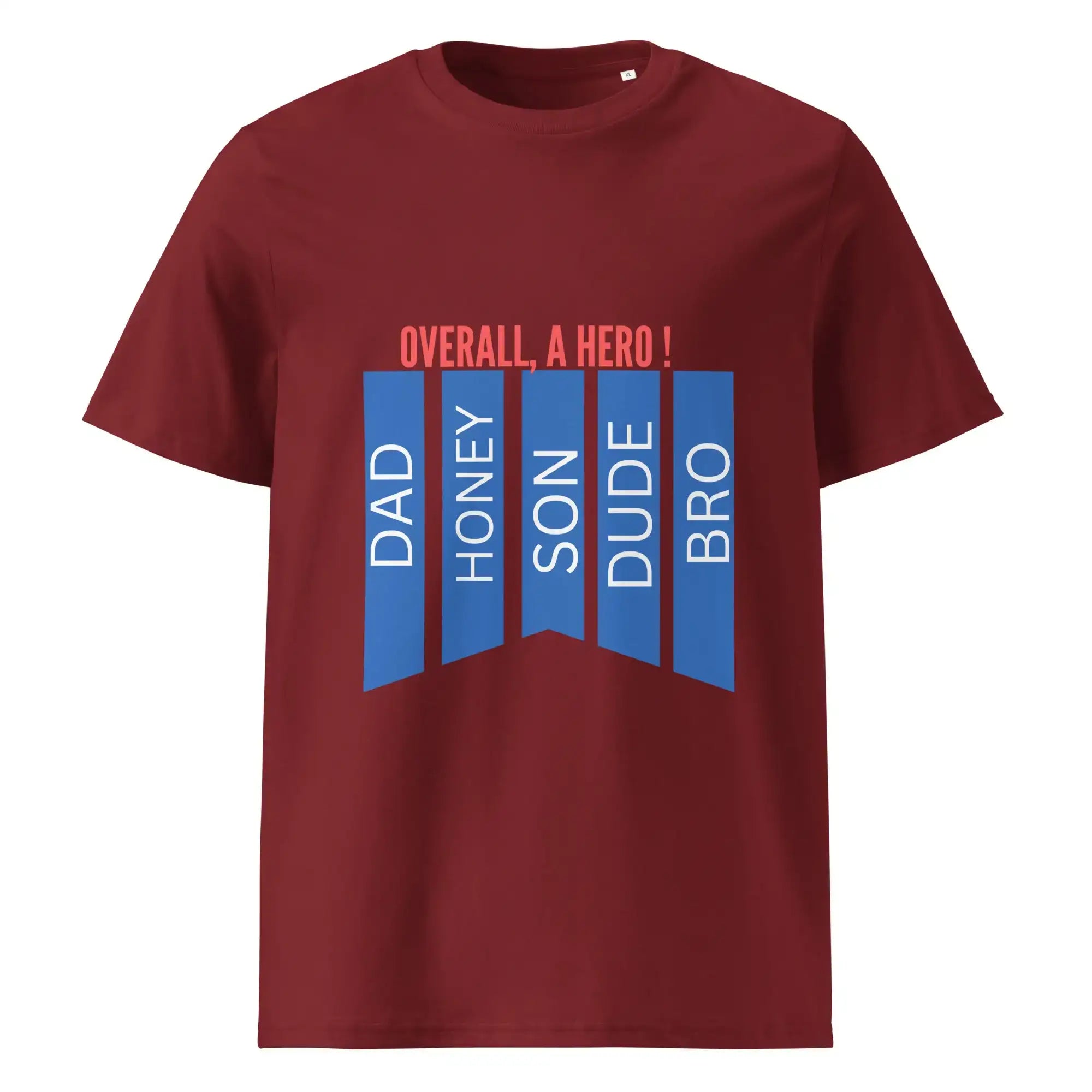 Overall A Hero | Eco-Friendly | Heavy Weight T-shirt | TeeandTurtle | Sustainable