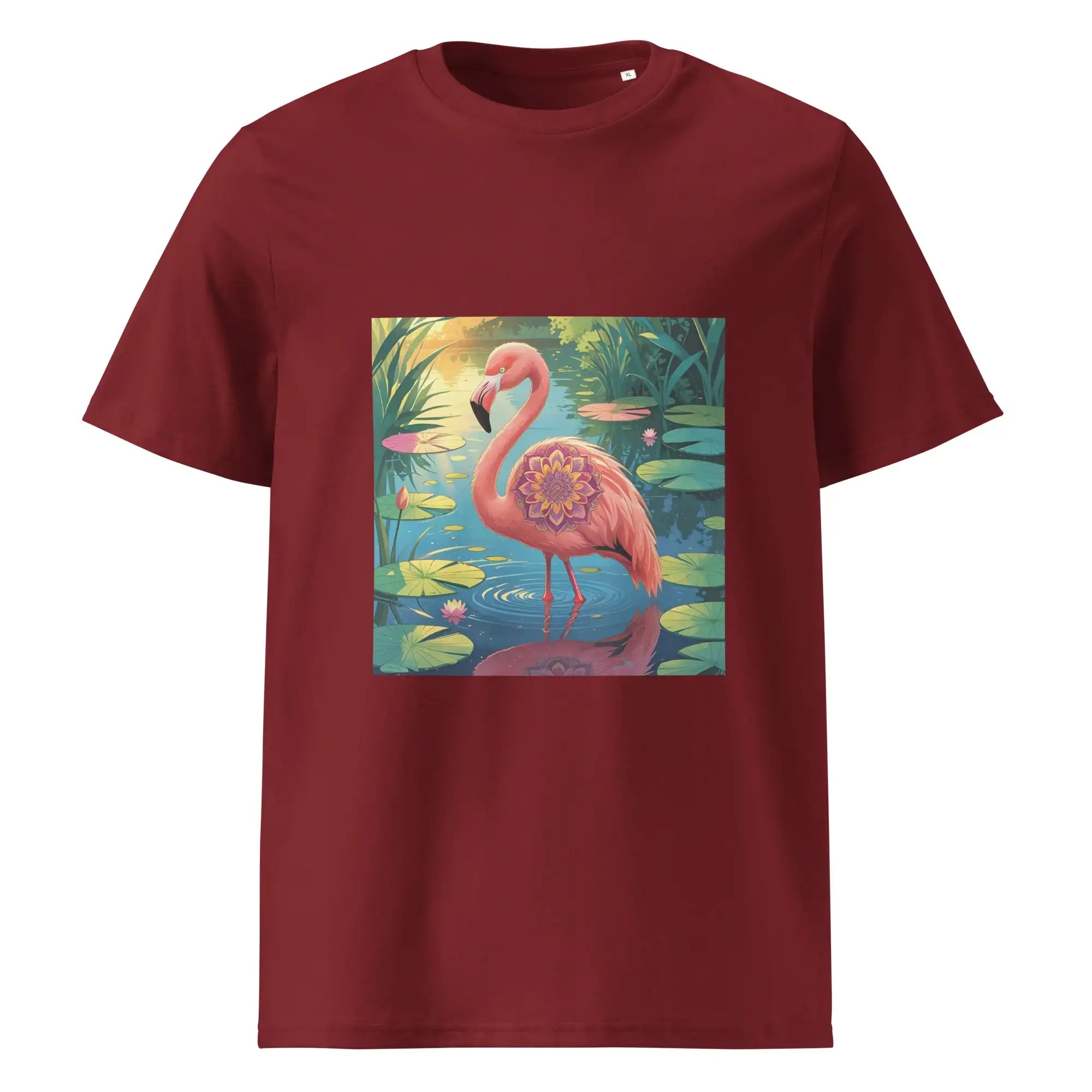 Flamingo Frame | Eco-Friendly | Heavy Weight T-shirt | TeeandTurtle | Sustainable