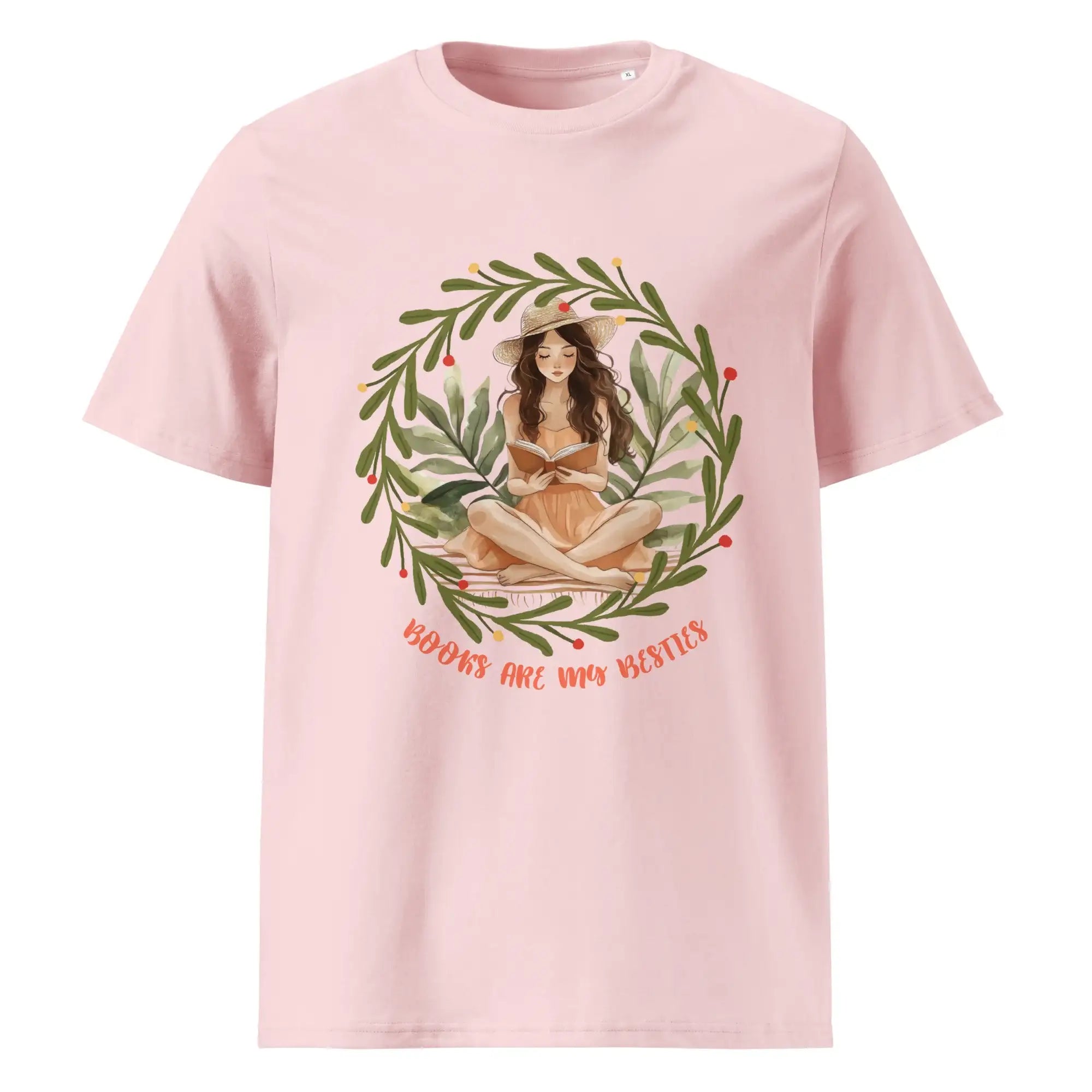 Books Are My Besties | Eco-Friendly | Heavy Weight T-shirt | TeeandTurtle | Sustainable