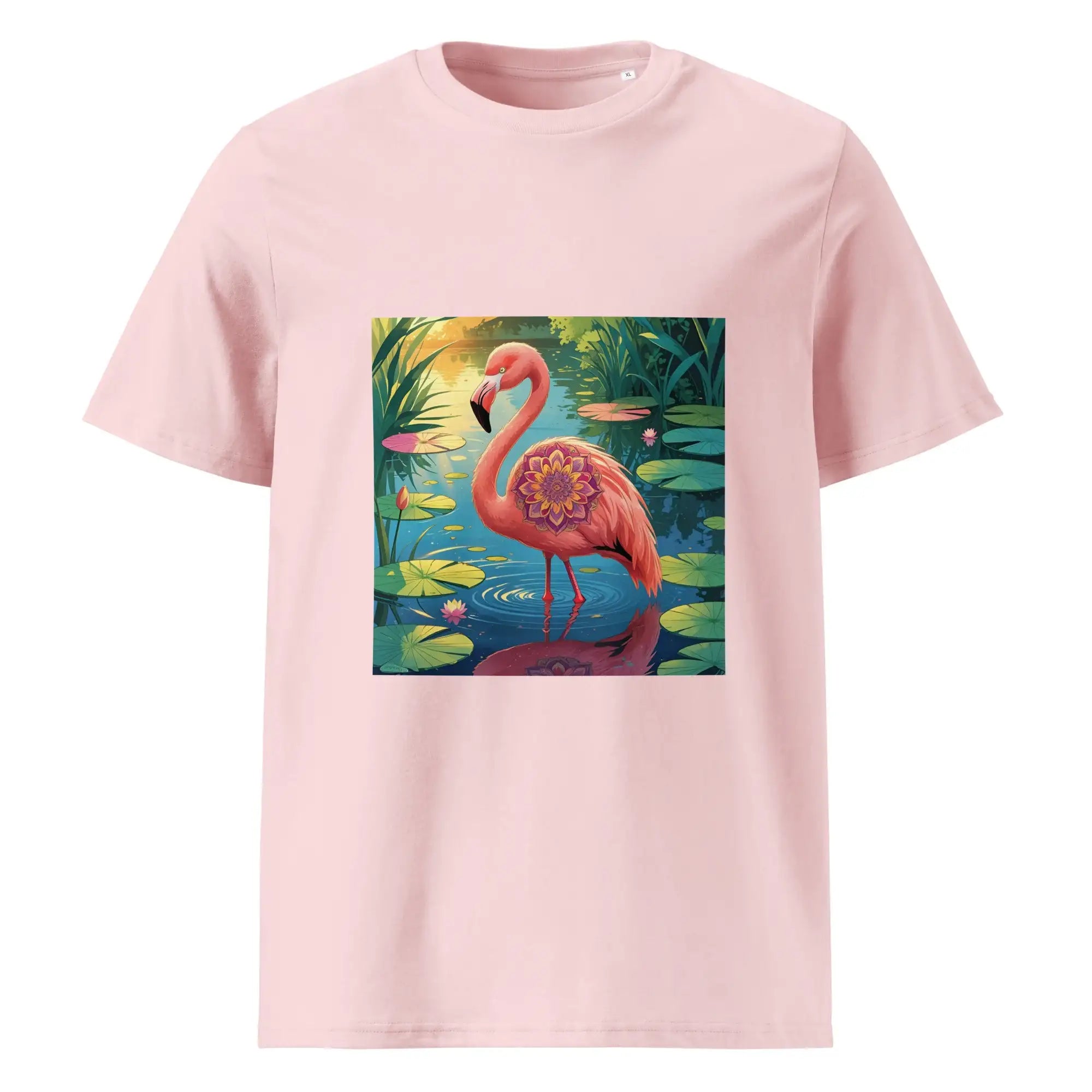 Flamingo Frame | Eco-Friendly | Heavy Weight T-shirt | TeeandTurtle | Sustainable