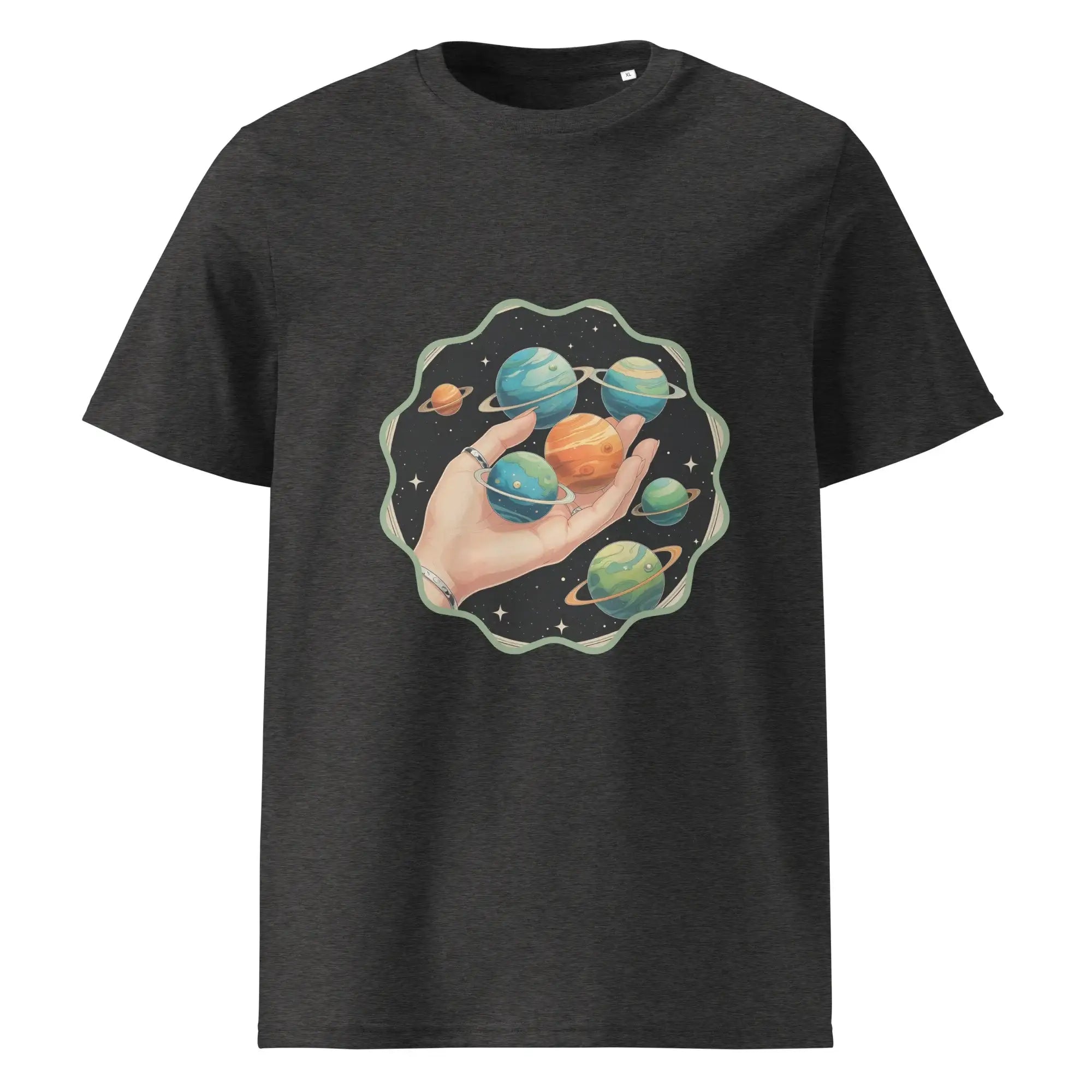 Cosmos In The Palm | Eco-Friendly | Heavy Weight T-shirt | TeeandTurtle | Sustainable