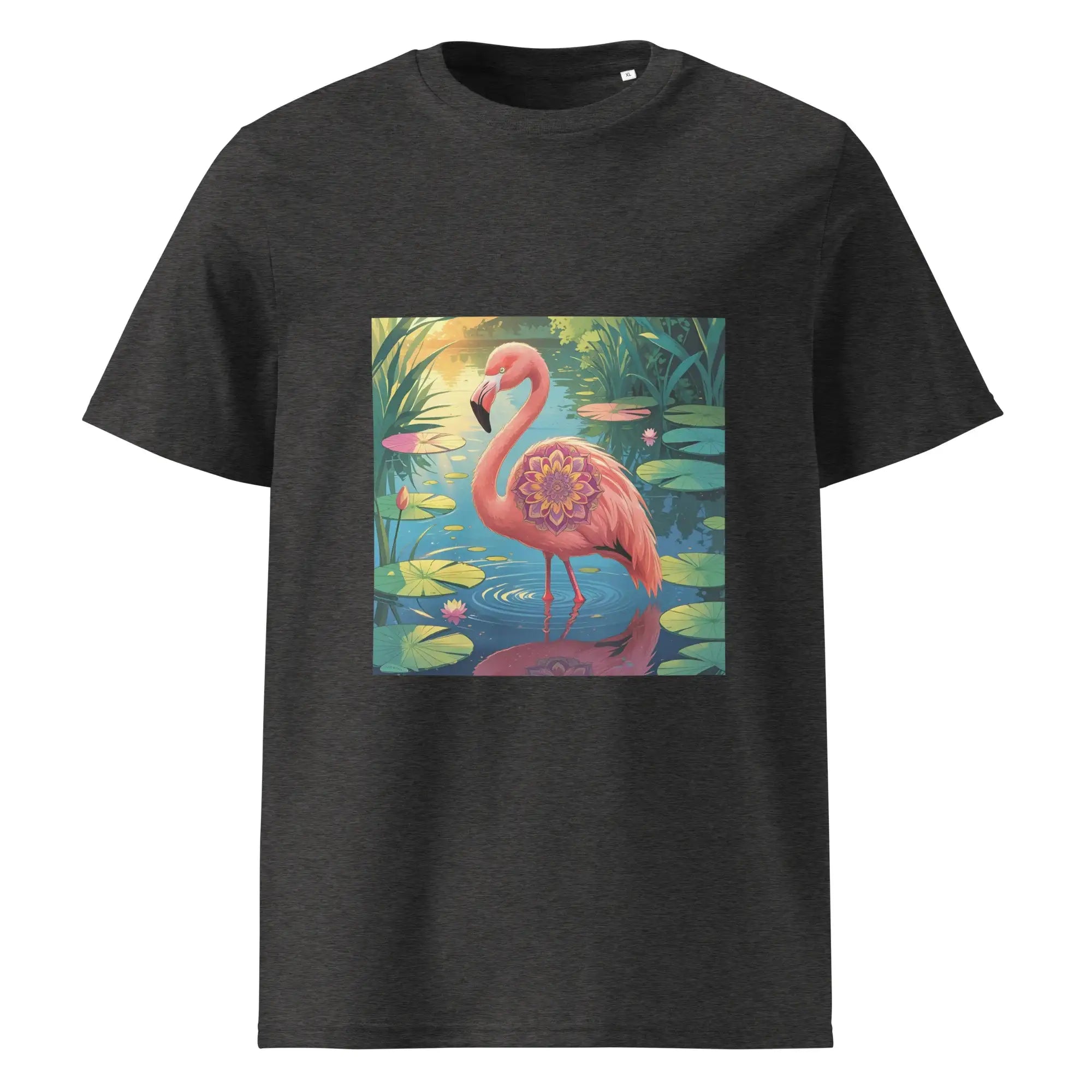 Flamingo Frame | Eco-Friendly | Heavy Weight T-shirt | TeeandTurtle | Sustainable