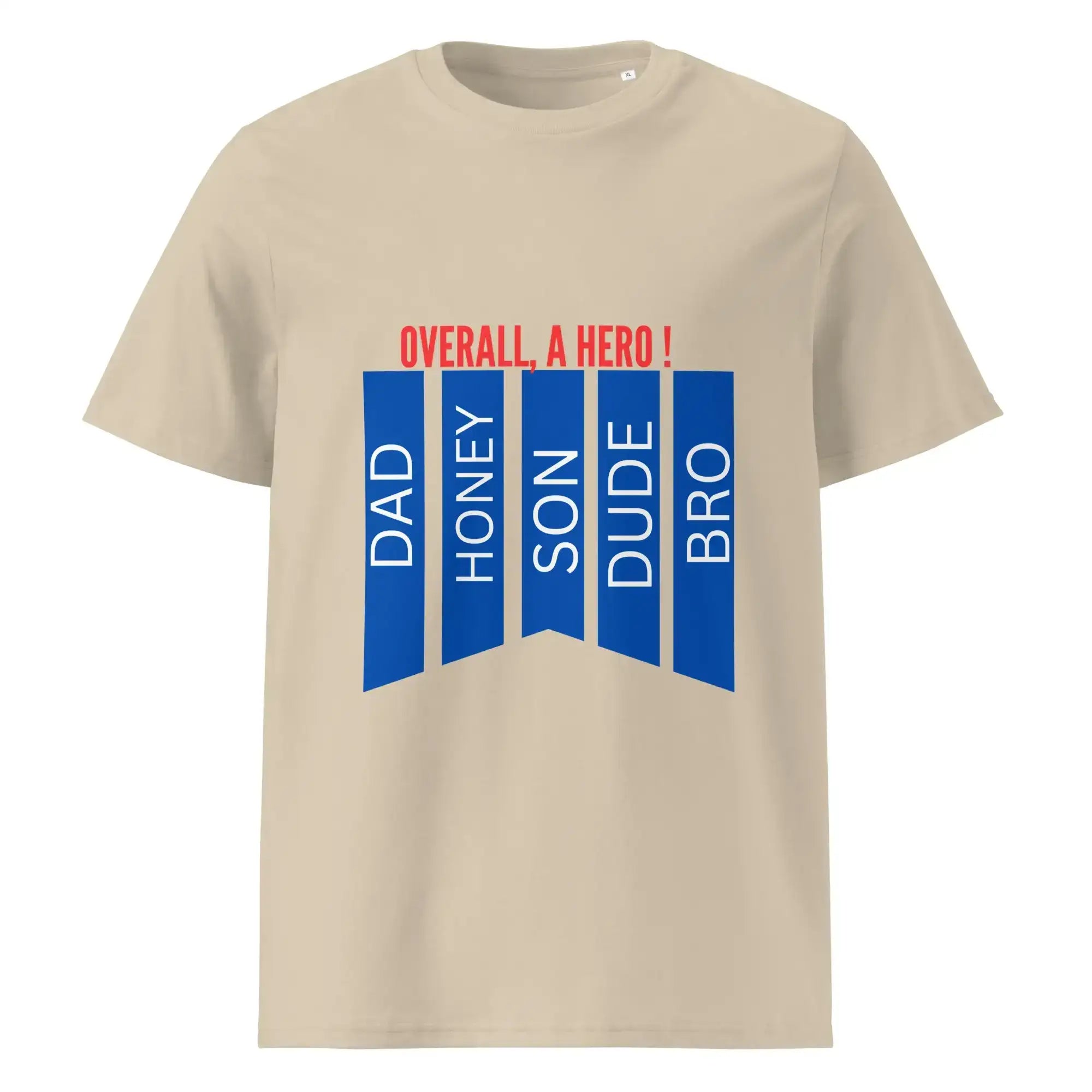 Overall A Hero | Eco-Friendly | Heavy Weight T-shirt | TeeandTurtle | Sustainable