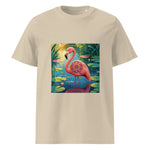 Flamingo Frame | Eco-Friendly | Heavy Weight T-shirt | TeeandTurtle | Sustainable