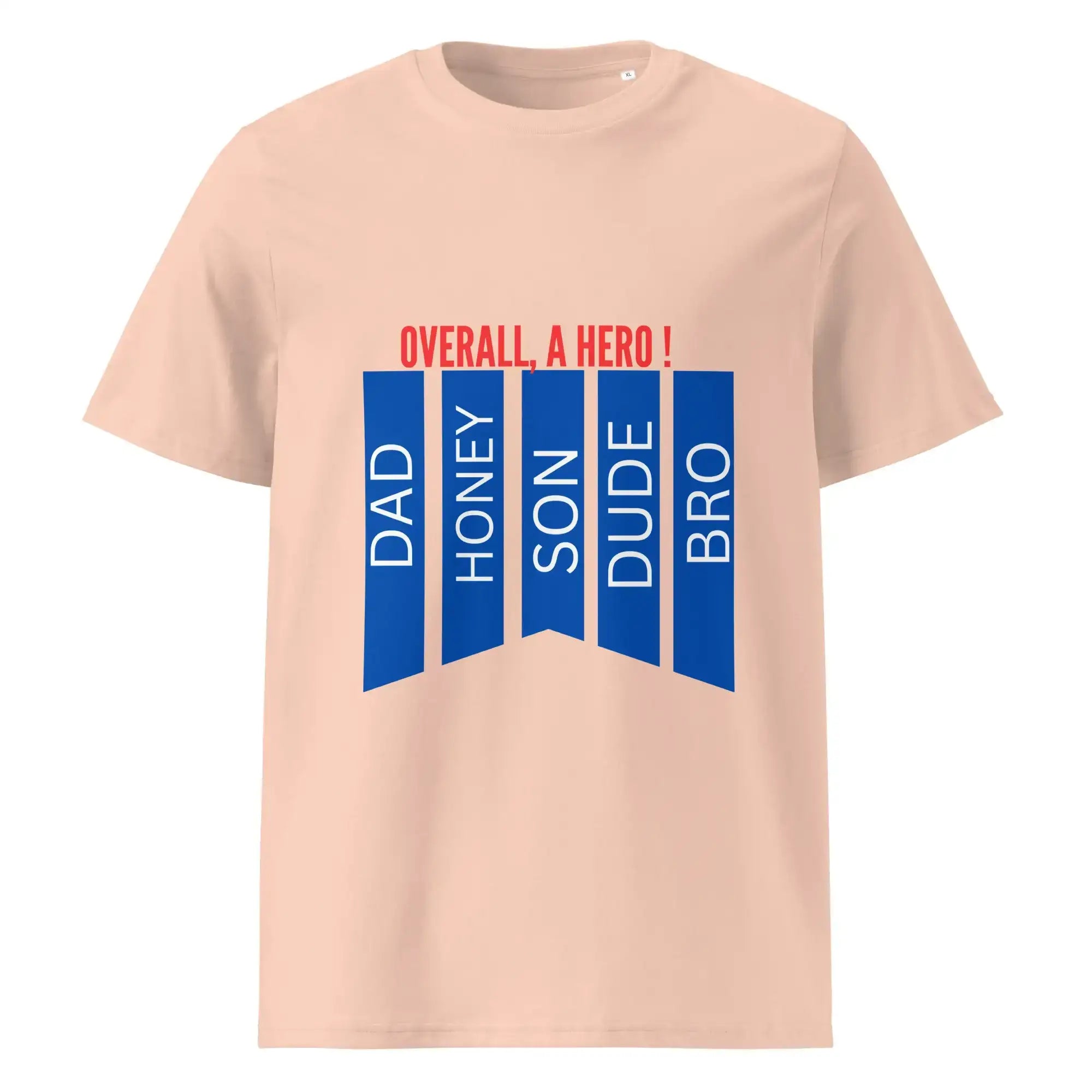 Overall A Hero | Eco-Friendly | Heavy Weight T-shirt | TeeandTurtle | Sustainable