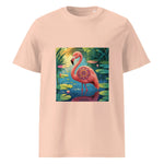 Flamingo Frame | Eco-Friendly | Heavy Weight T-shirt | TeeandTurtle | Sustainable