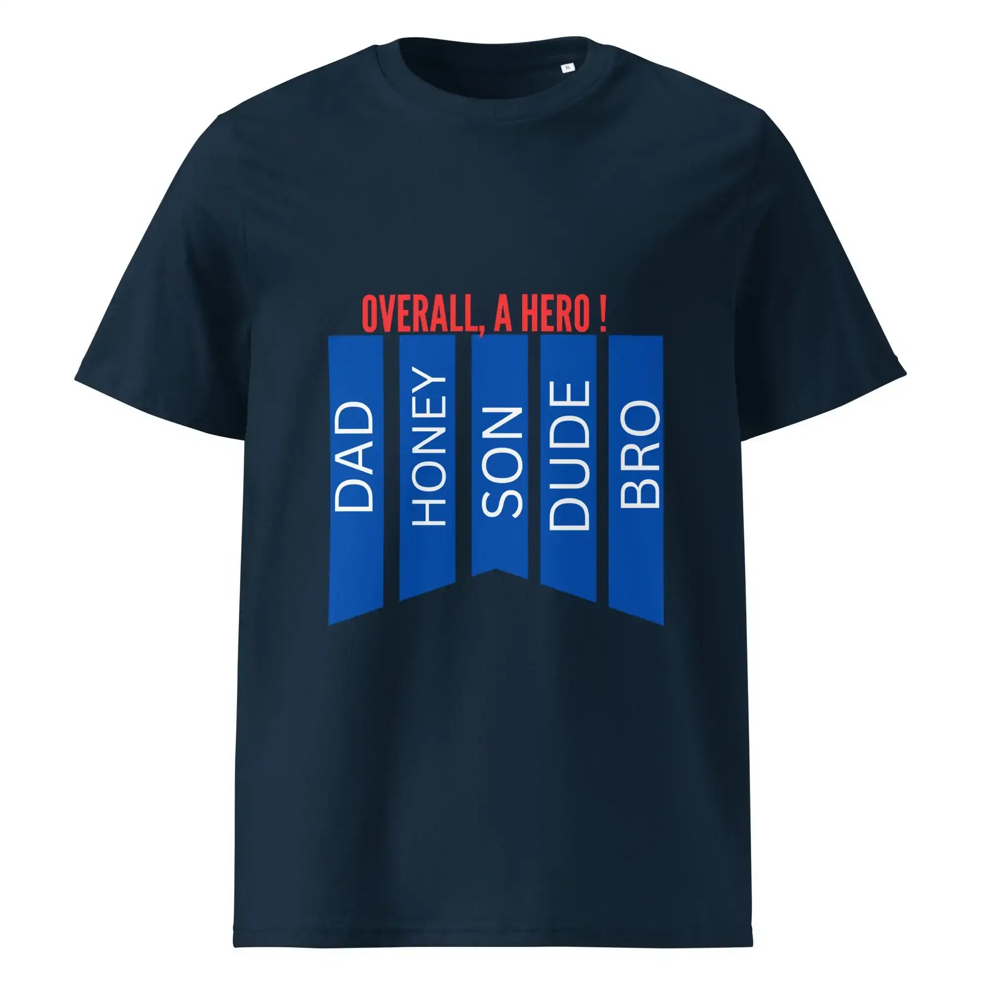Overall A Hero | Eco-Friendly | Heavy Weight T-shirt | TeeandTurtle | Sustainable