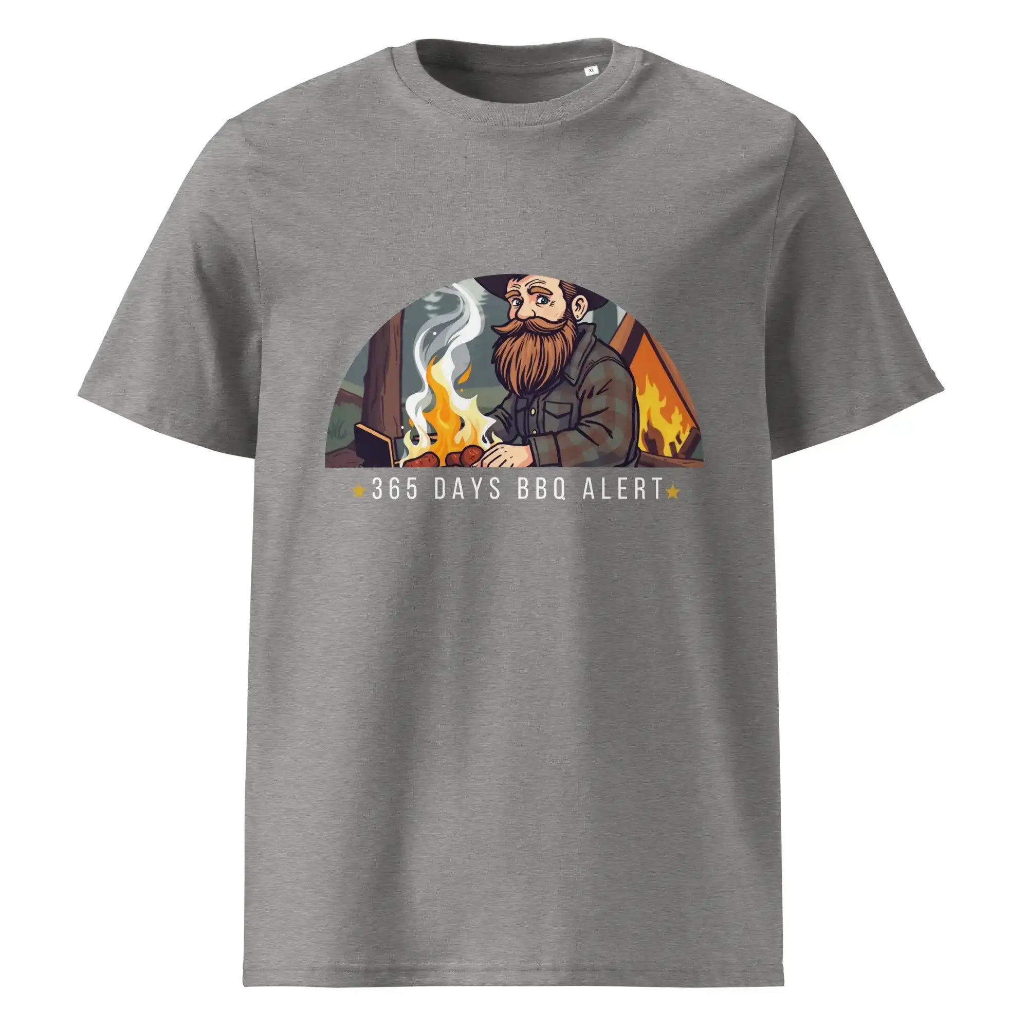 BBQ Alert | Eco-Friendly | Heavy Weight T-shirt | TeeandTurtle | Sustainable
