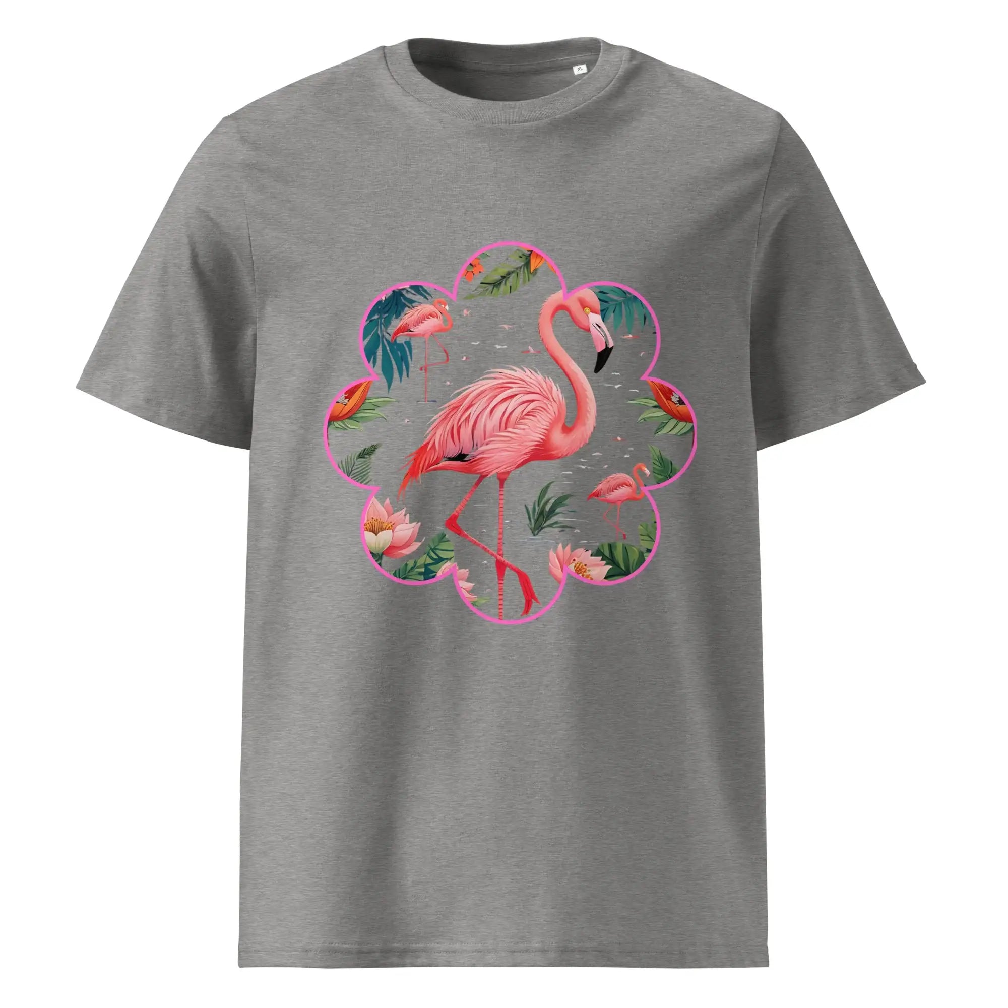 Flamingos | Eco-Friendly | Heavy Weight T-shirt | TeeandTurtle | Sustainable