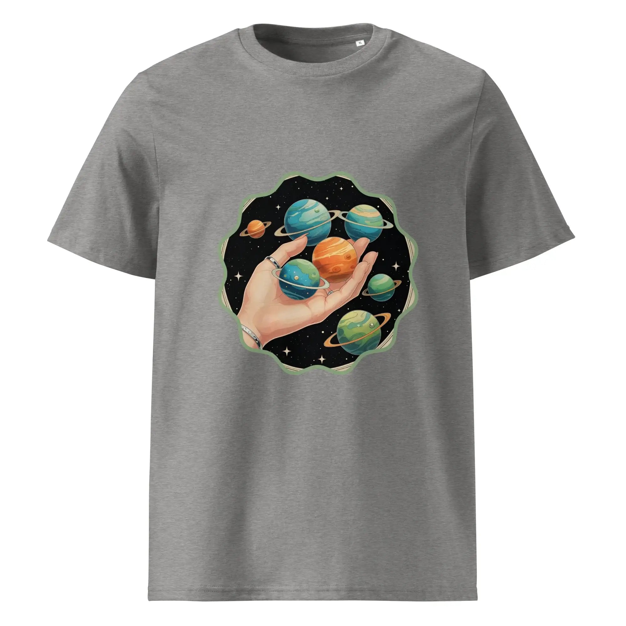 Cosmos In The Palm | Eco-Friendly | Heavy Weight T-shirt | TeeandTurtle | Sustainable