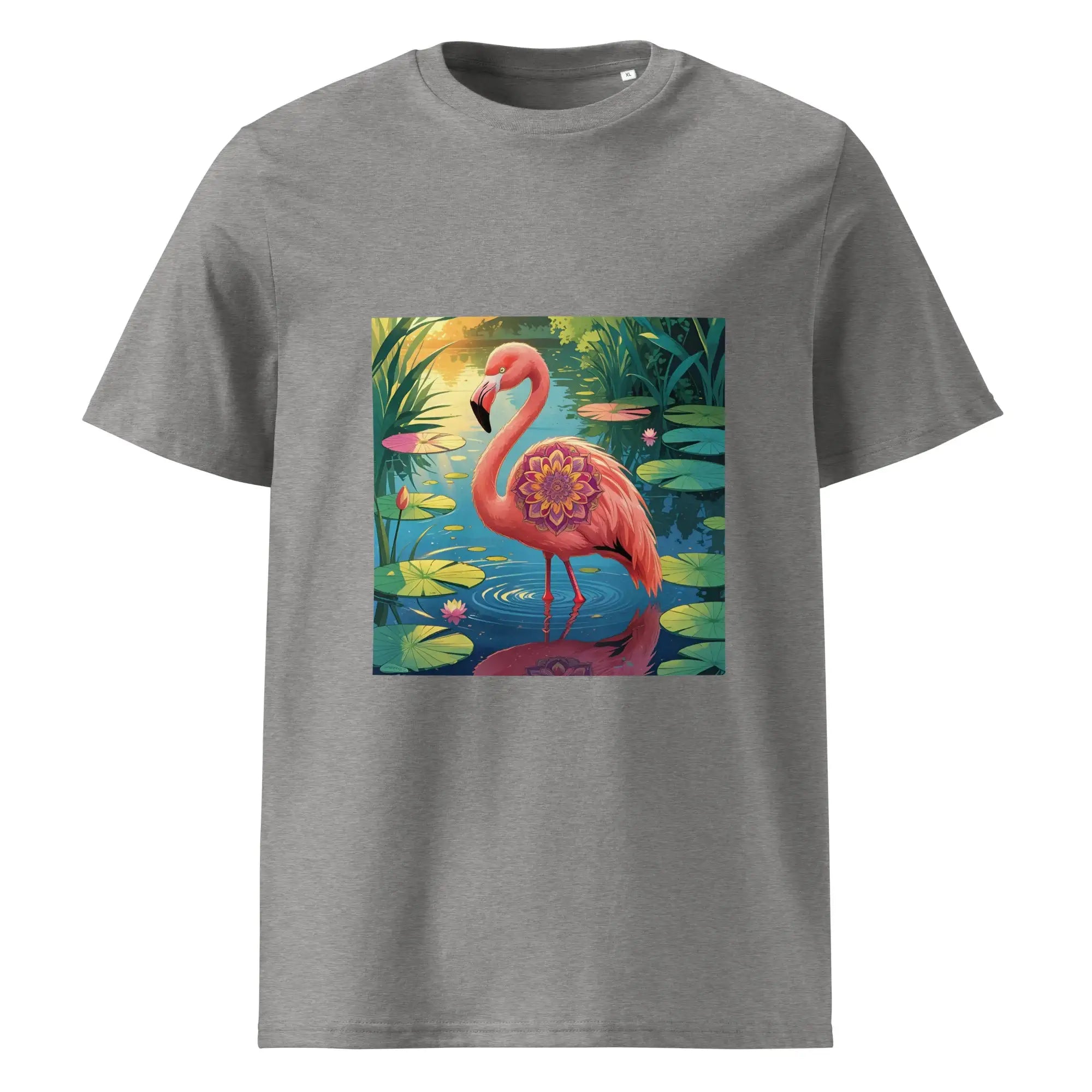 Flamingo Frame | Eco-Friendly | Heavy Weight T-shirt | TeeandTurtle | Sustainable