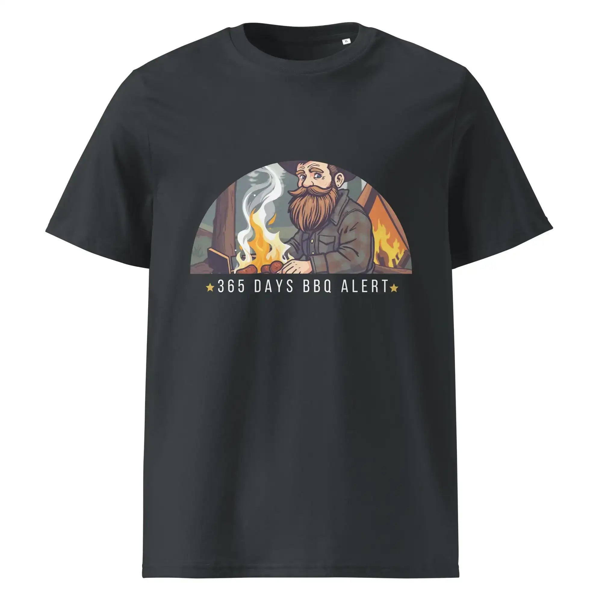 BBQ Alert | Eco-Friendly | Heavy Weight T-shirt | TeeandTurtle | Sustainable
