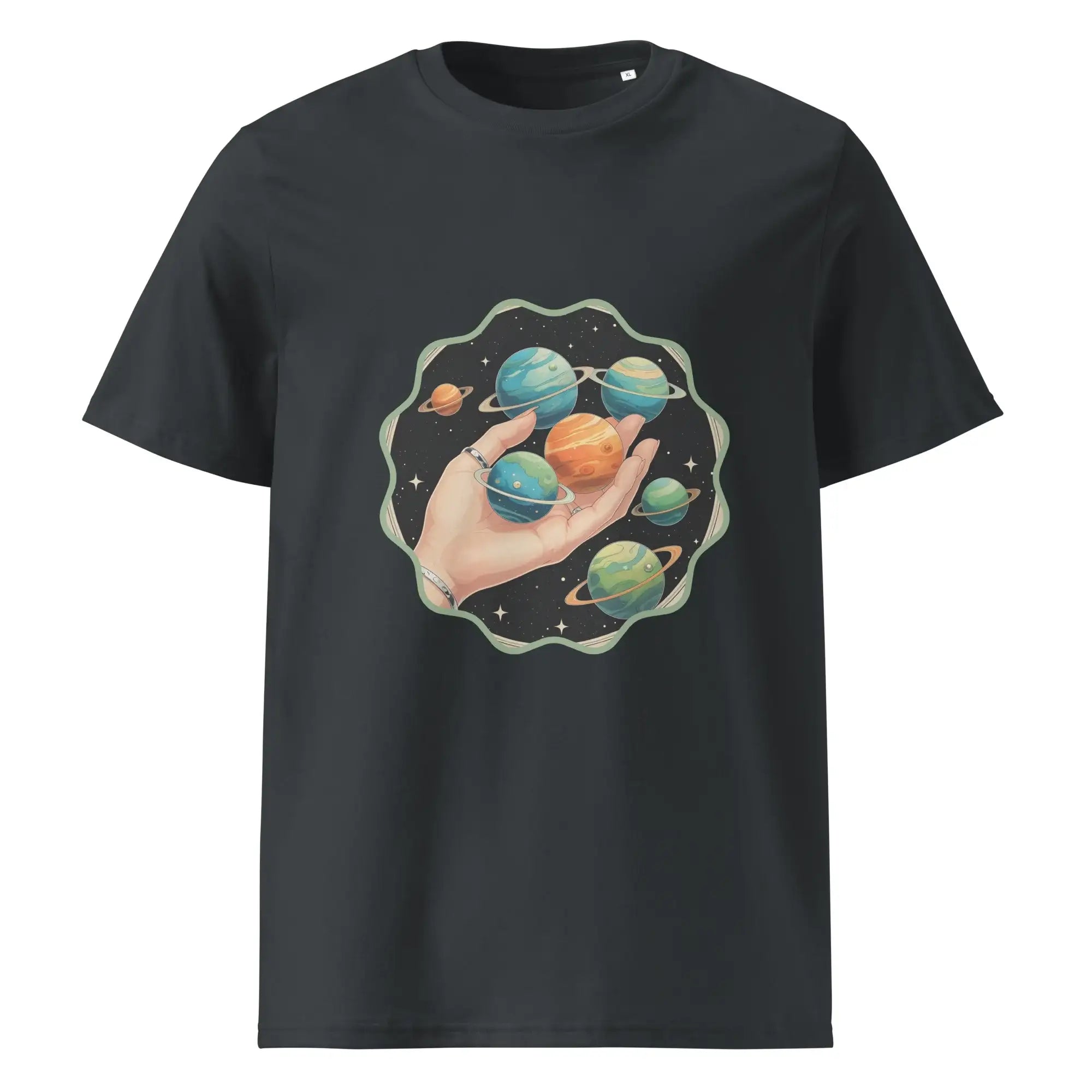 Cosmos In The Palm | Eco-Friendly | Heavy Weight T-shirt | TeeandTurtle | Sustainable