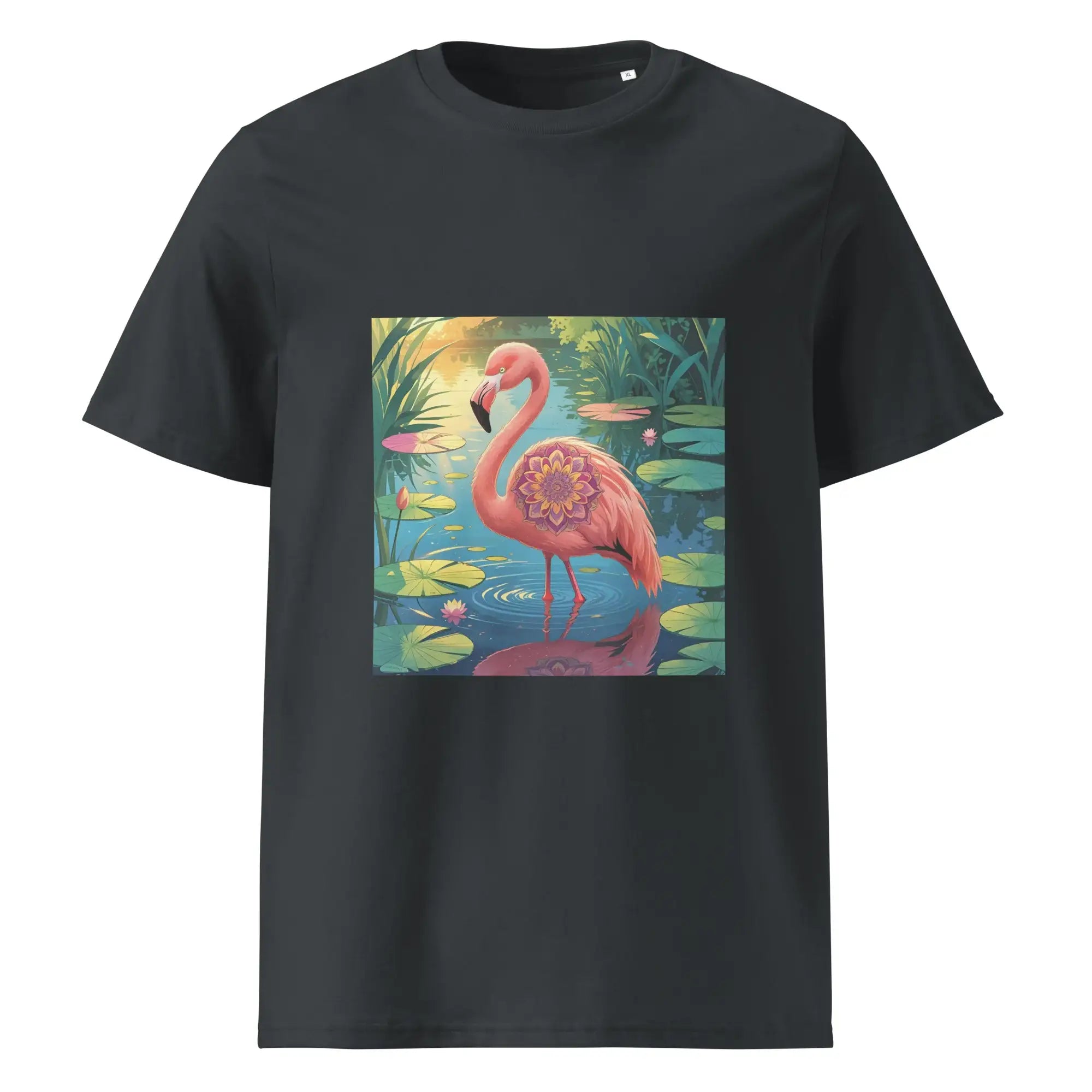 Flamingo Frame | Eco-Friendly | Heavy Weight T-shirt | TeeandTurtle | Sustainable