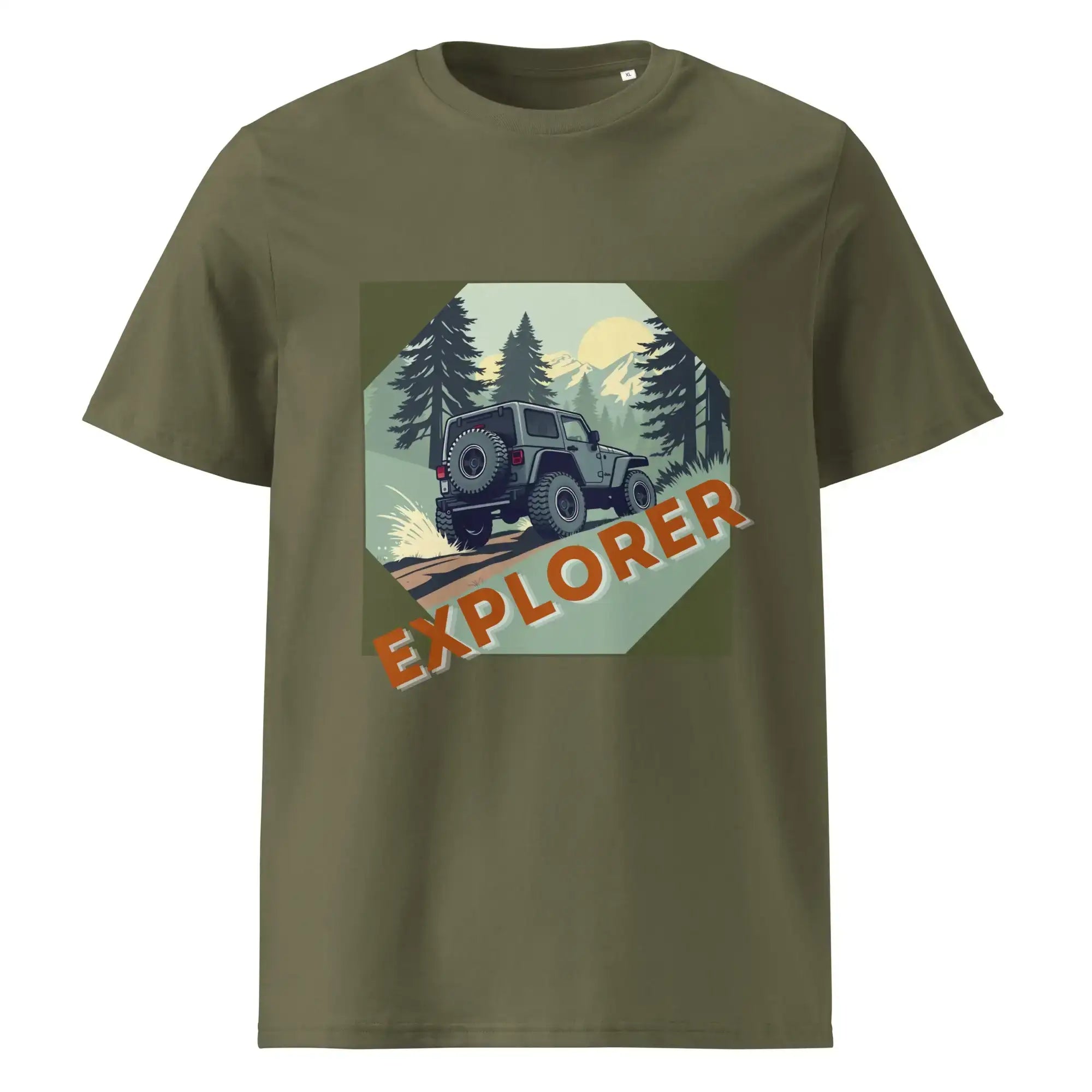 Explorer | Eco-Friendly | Heavy Weight T-shirt | TeeandTurtle | Sustainable