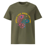 Spread Love | Eco-Friendly | Heavy Weight T-shirt | TeeandTurtle | Sustainable
