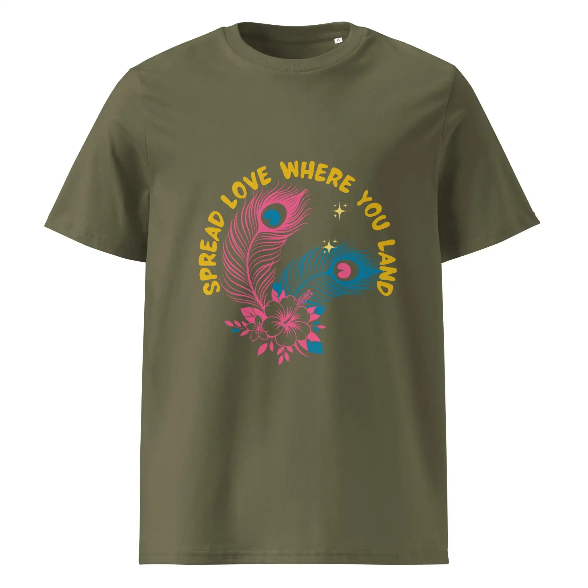 Spread Love | Eco-Friendly | Heavy Weight T-shirt | TeeandTurtle | Sustainable