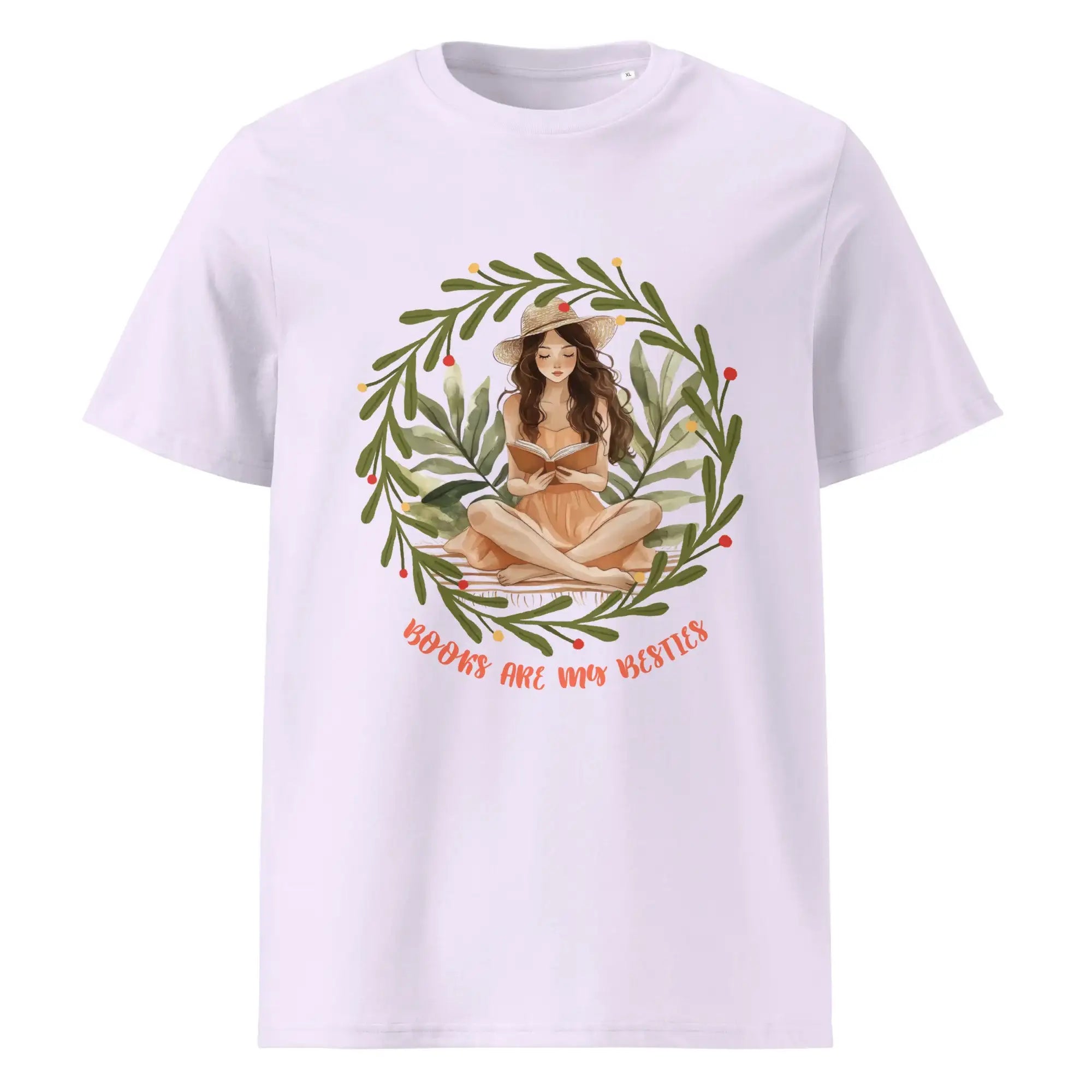 Books Are My Besties | Eco-Friendly | Heavy Weight T-shirt | TeeandTurtle | Sustainable