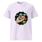 Cosmos In The Palm | Eco-Friendly | Heavy Weight T-shirt | TeeandTurtle | Sustainable