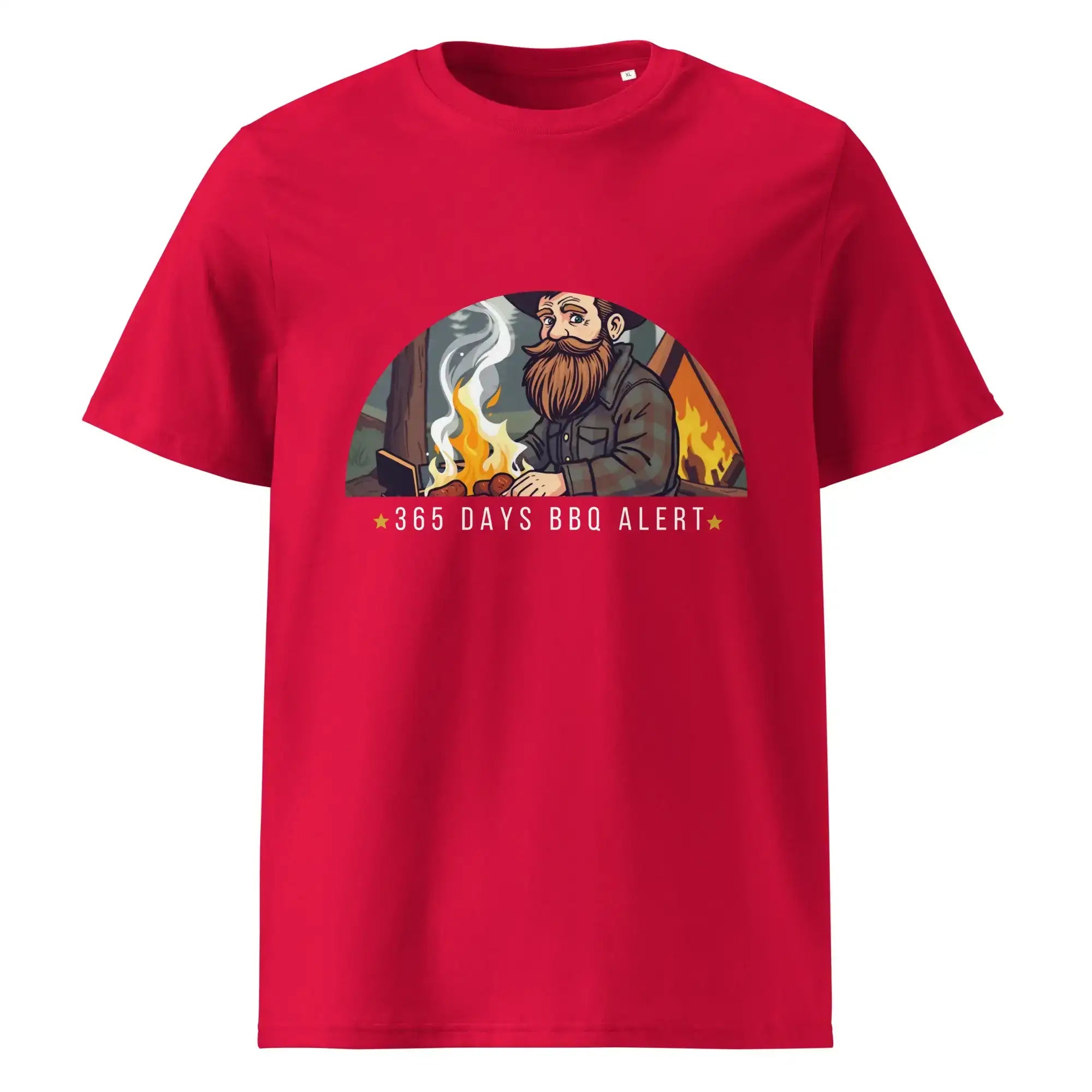 BBQ Alert | Eco-Friendly | Heavy Weight T-shirt | TeeandTurtle | Sustainable