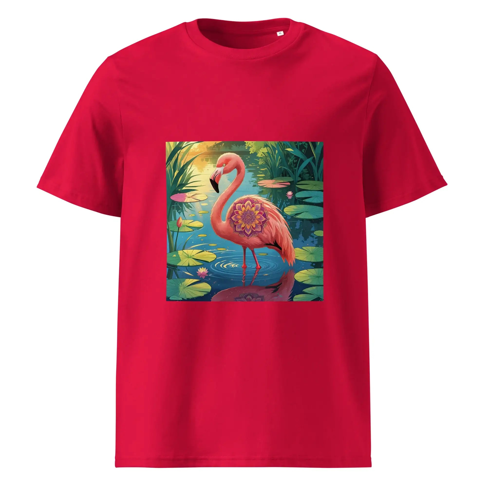 Flamingo Frame | Eco-Friendly | Heavy Weight T-shirt | TeeandTurtle | Sustainable