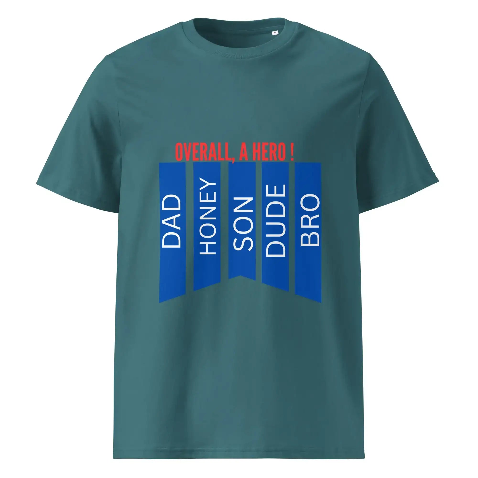Overall A Hero | Eco-Friendly | Heavy Weight T-shirt | TeeandTurtle | Sustainable