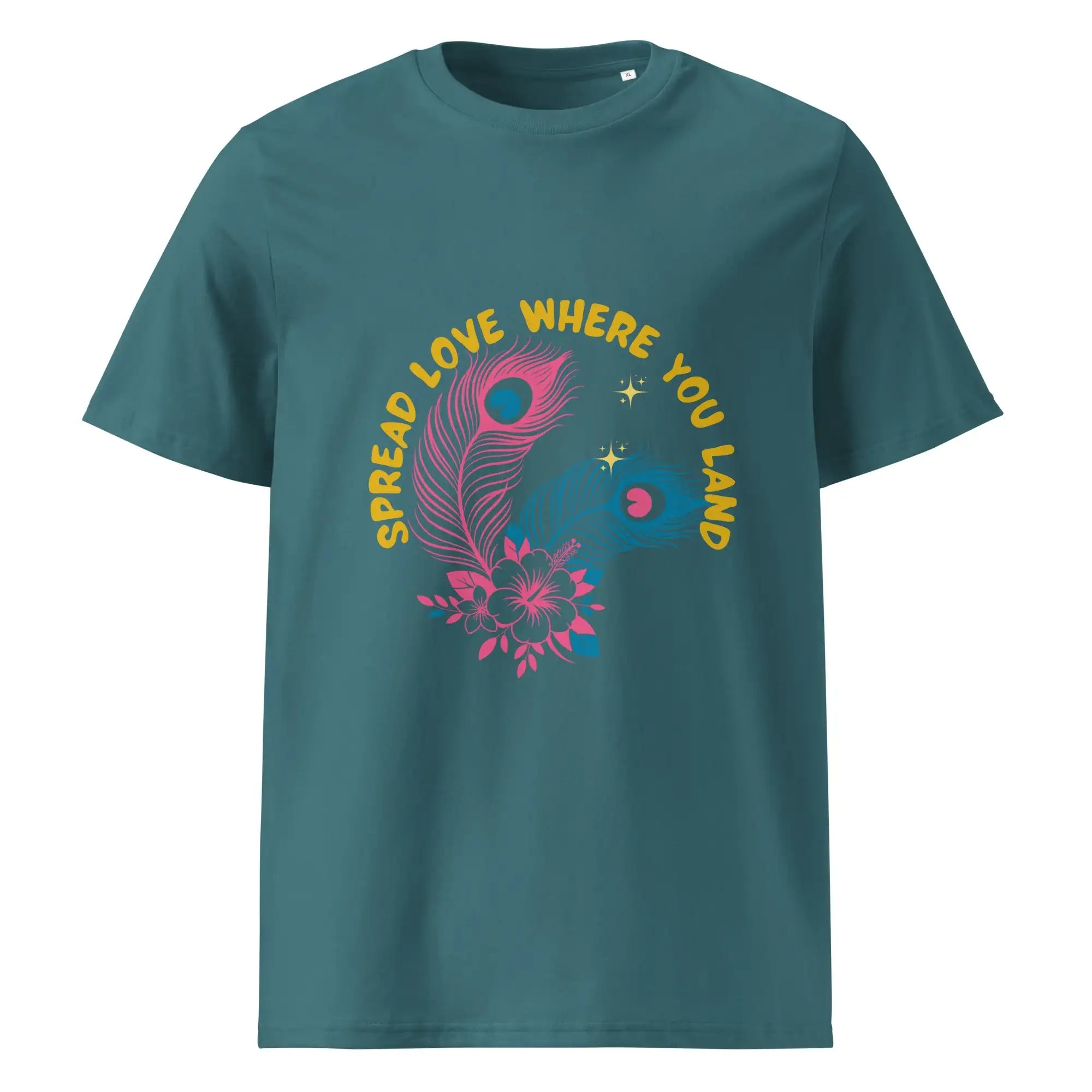 Spread Love | Eco-Friendly | Heavy Weight T-shirt | TeeandTurtle | Sustainable