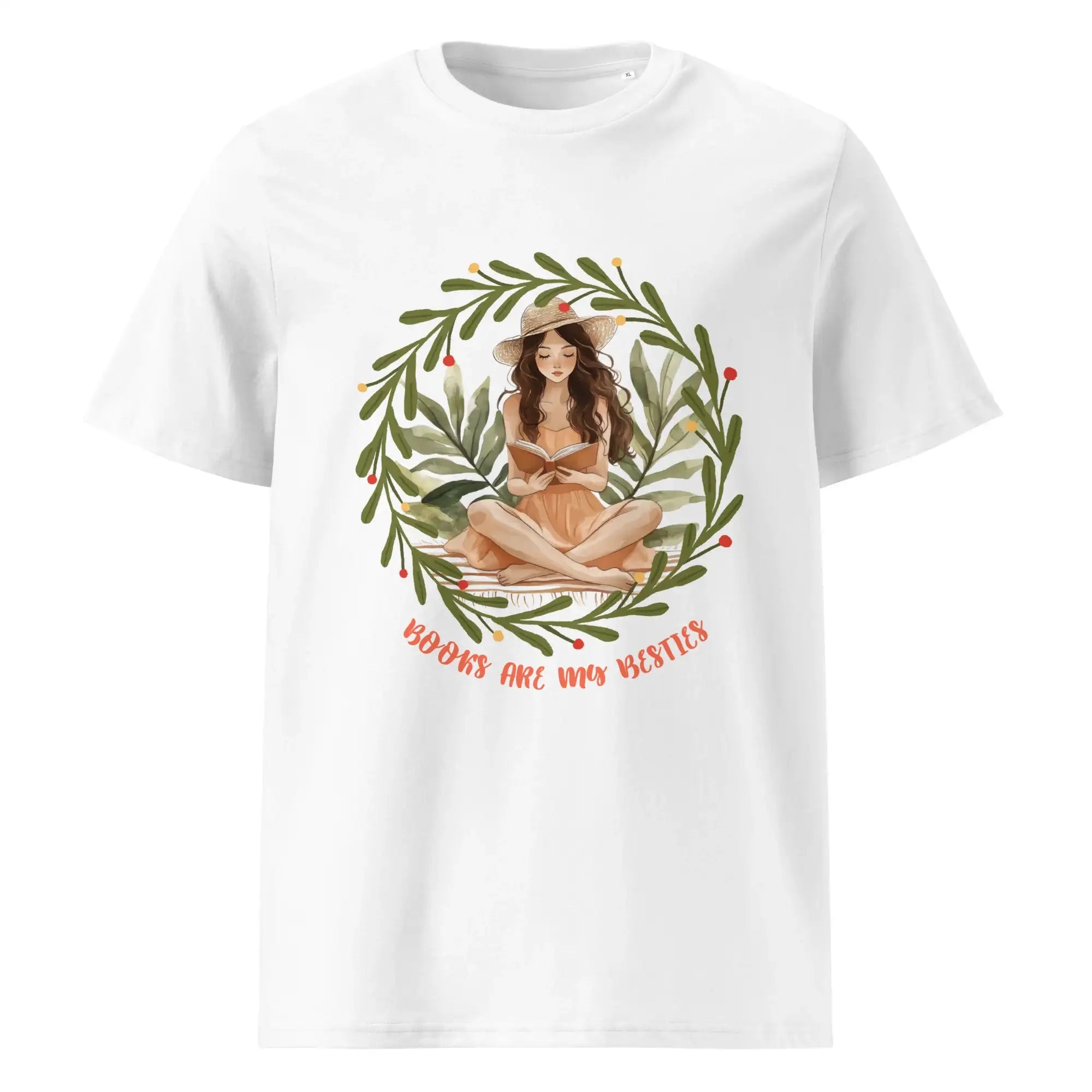 Books Are My Besties | Eco-Friendly | Heavy Weight T-shirt | TeeandTurtle | Sustainable